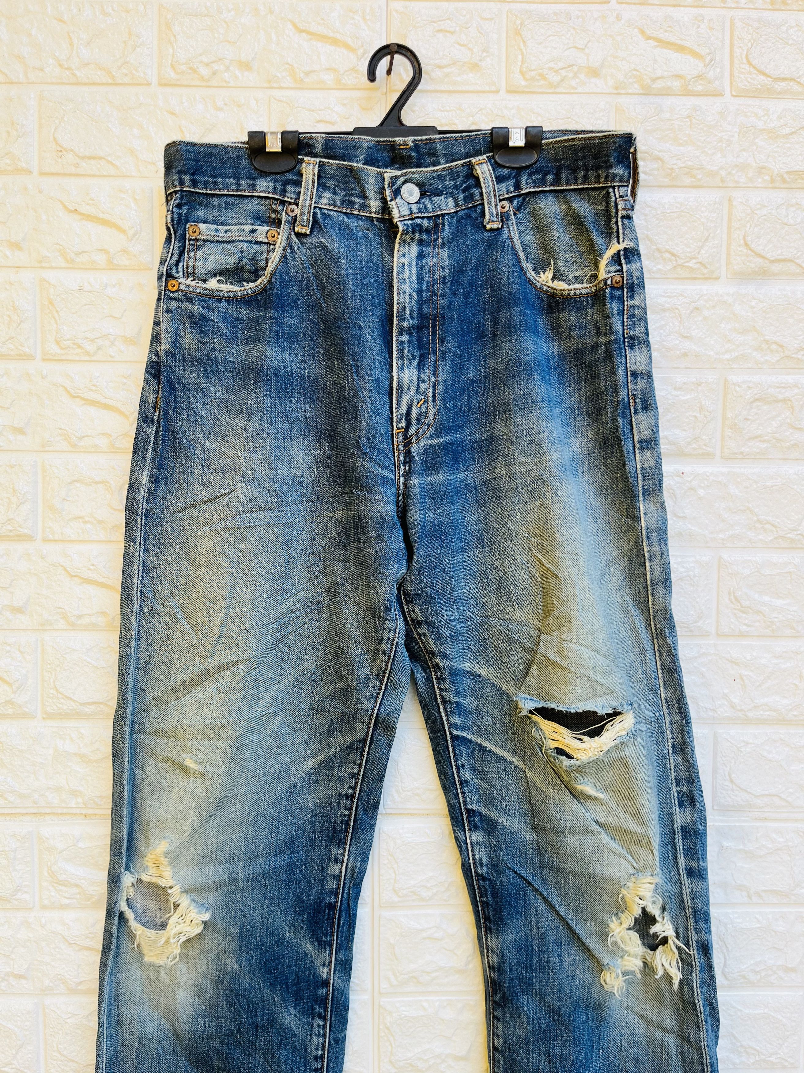 Japanese Brand × Levi's Vintage Clothing × Vintage Vintage Levis Big E Japanese Reproduction Fashion Style Size US 31 - 2 Thumbnail