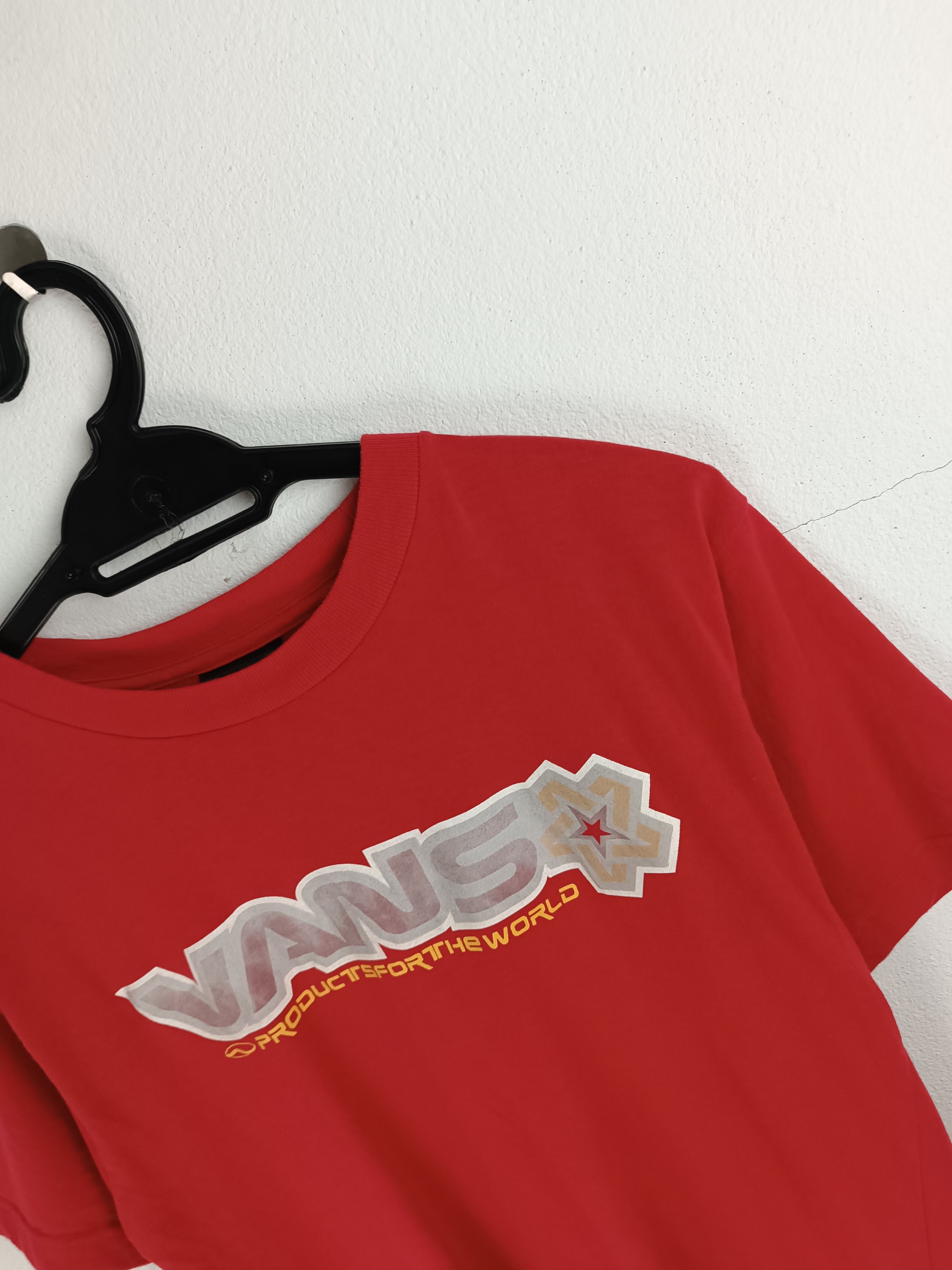Vans VINTAGE 2000s VANS SKATEBOARD BIG LOGO VERY RARE TEE Size US S / EU 44-46 / 1 - 7 Thumbnail