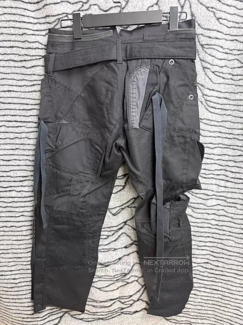 Junya Watanabe JUNYA WATANABE size XS Deconstructed Patchwork Tactical Pan Size 22" - 4 Thumbnail
