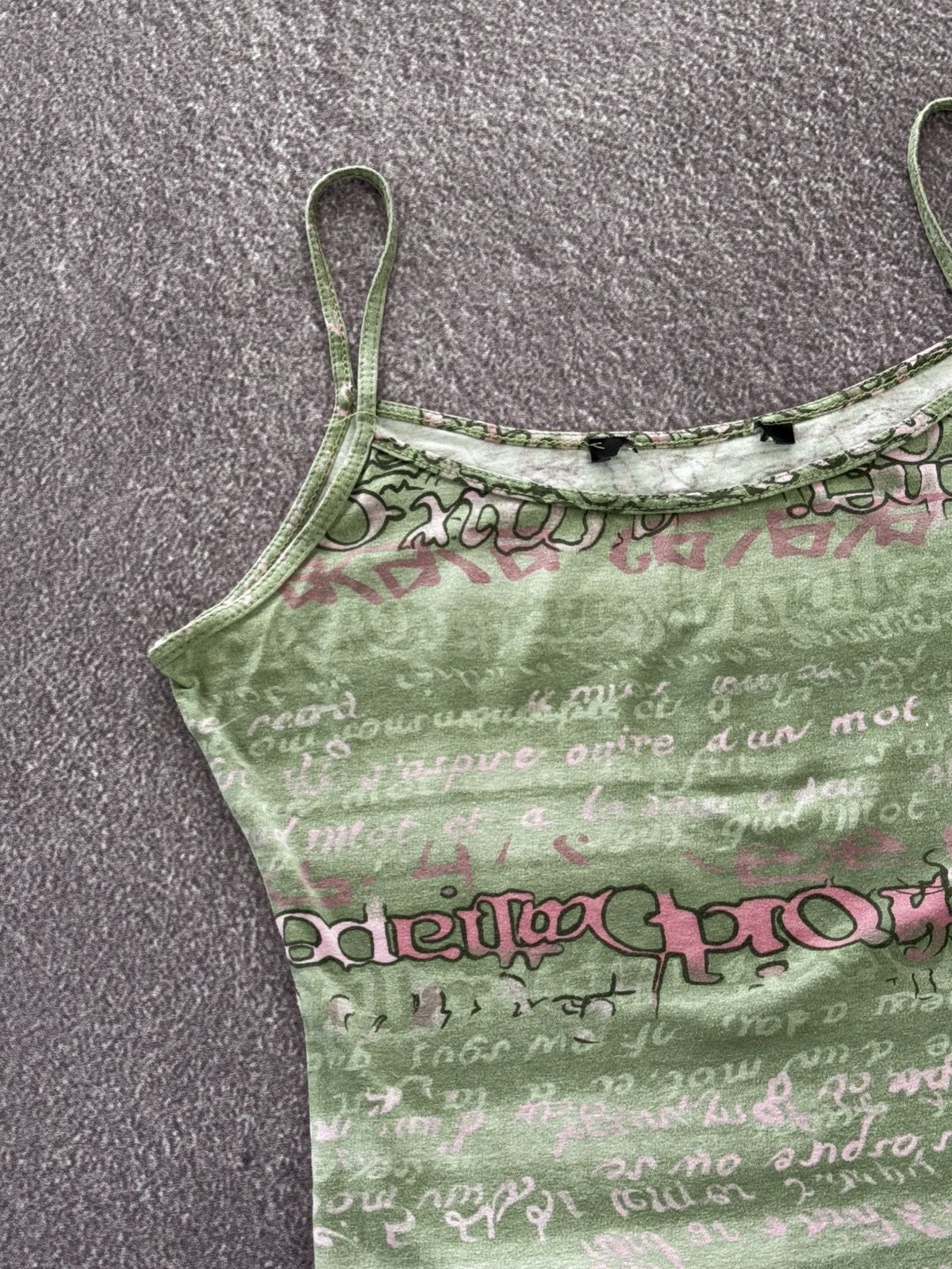 Hysteric Glamour Y2K Japan Vibe Techno Rave Grunge Crop Top Size S / US 4 / IT 40 - 5 Thumbnail