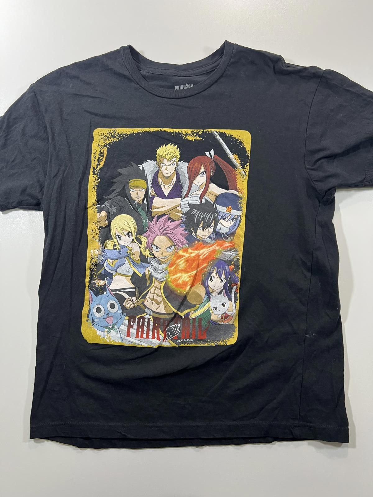 Other Fairy Tail Anime Graphic T-Shirt Small Black Cotton Size US S / EU 44-46 / 1 - 1 Thumbnail