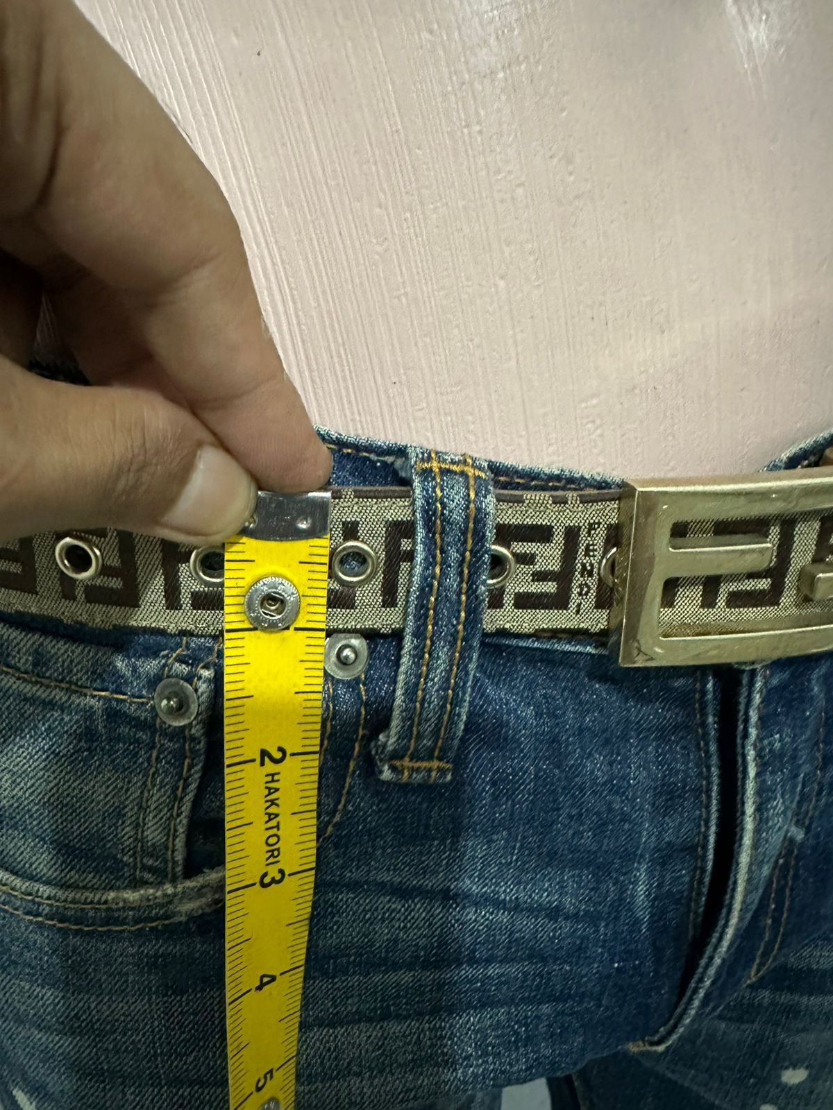 Fendi Fendi Monogram Zucca Belt Size ONE SIZE - 11 Thumbnail