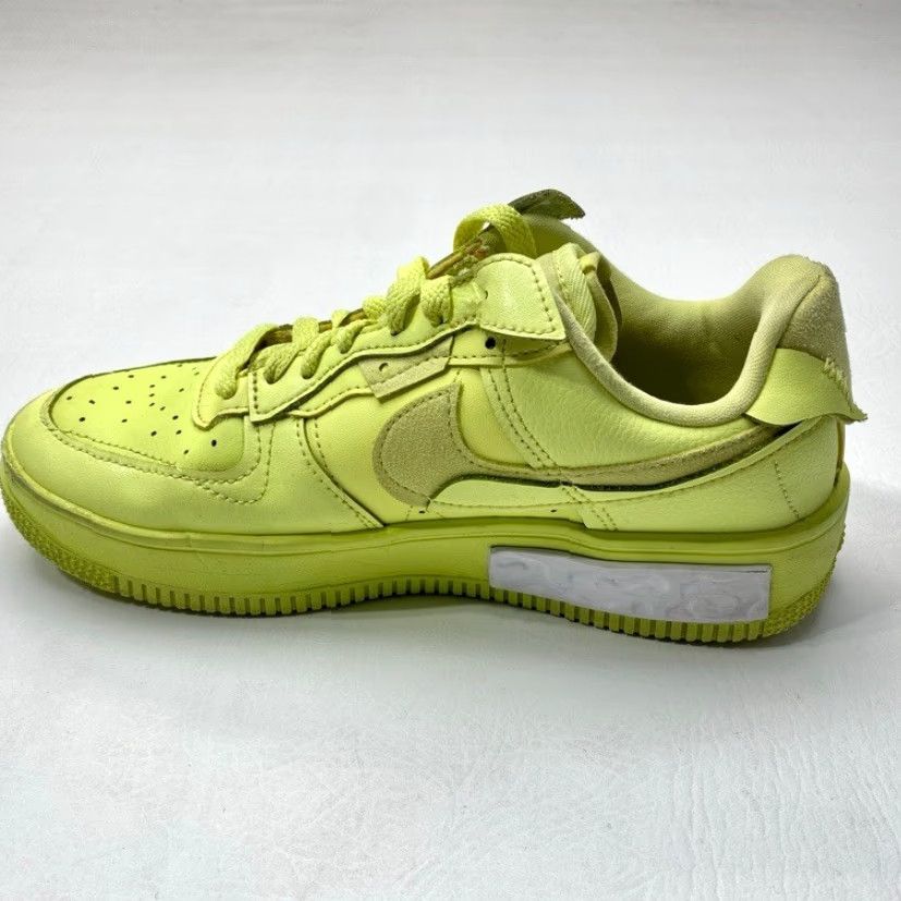 Nike VINTAGE? Nike Air Force 1 Fontanka DA7024-700 Womens Size 8 Yellow Strike Lemon 1608 Size US 8 / IT 38 - 6 Thumbnail