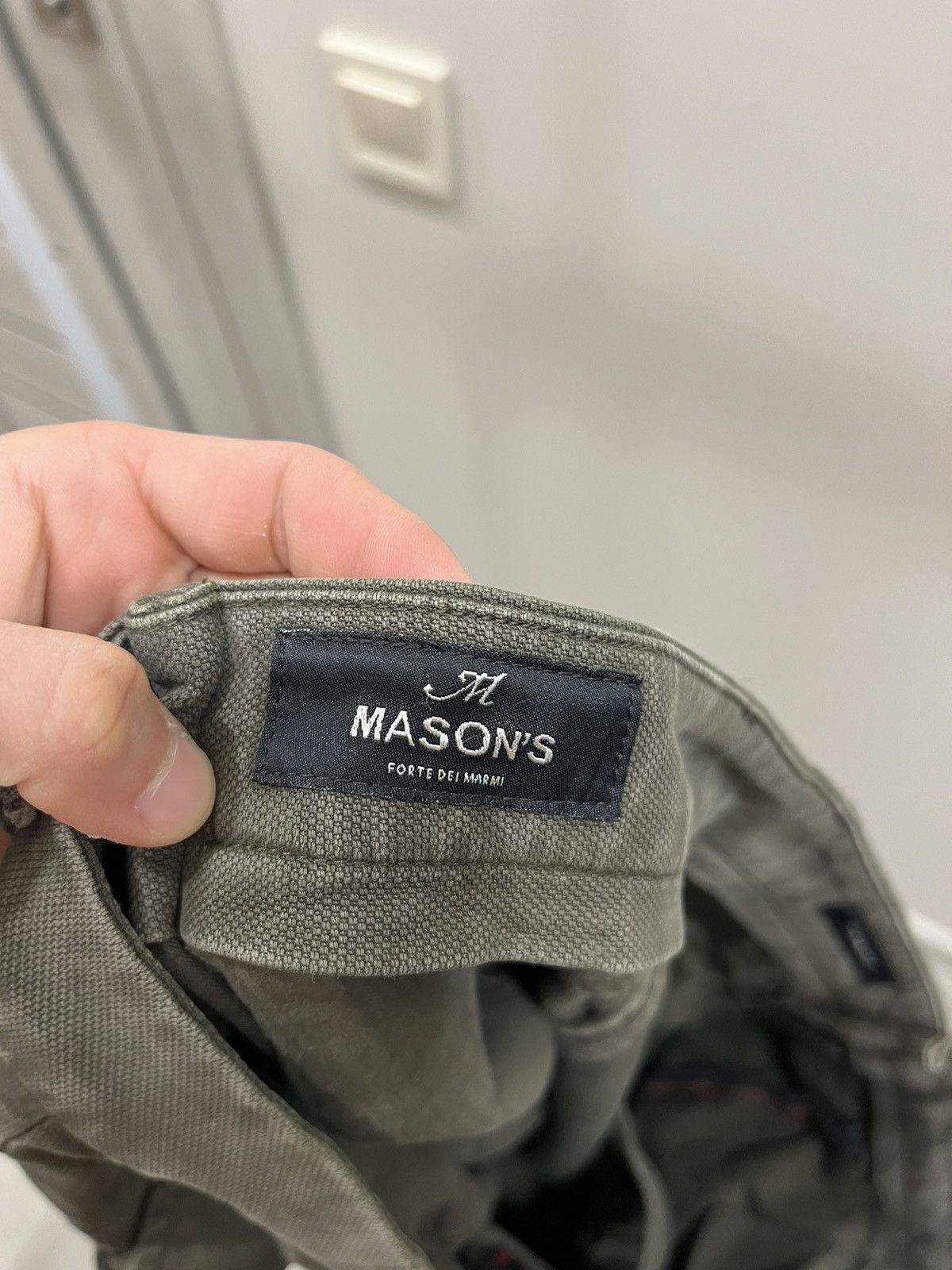 Mason's Mason's Eisenhower Slim Chinos Check Limited Ed. Size 52 W34 Size US 34 / EU 50 - 6 Thumbnail