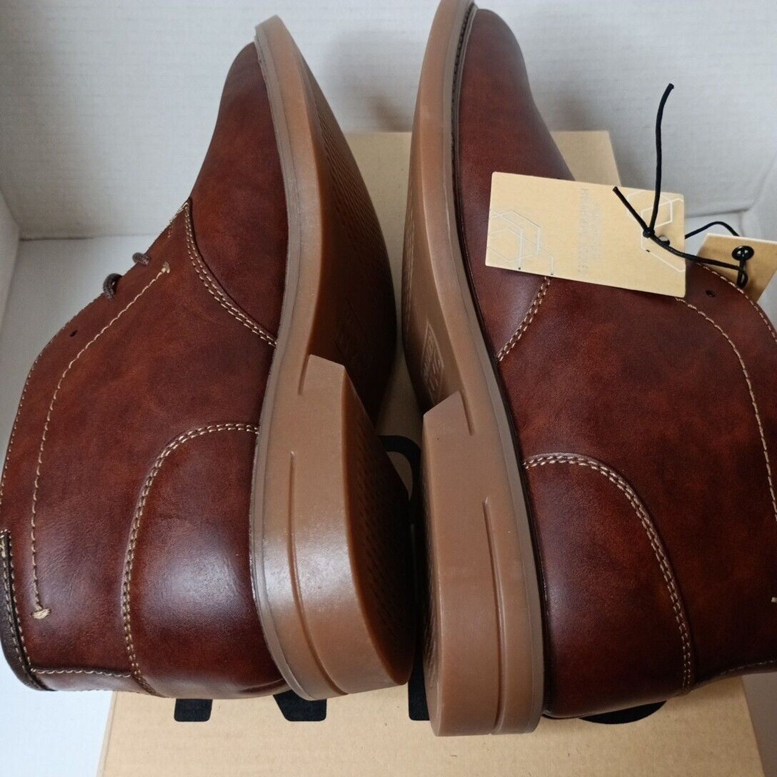 Other Madden NYC Mens Adam Chukka Dress Boots Leather Brown Size 8 Size US 8 / EU 41 - 7 Thumbnail