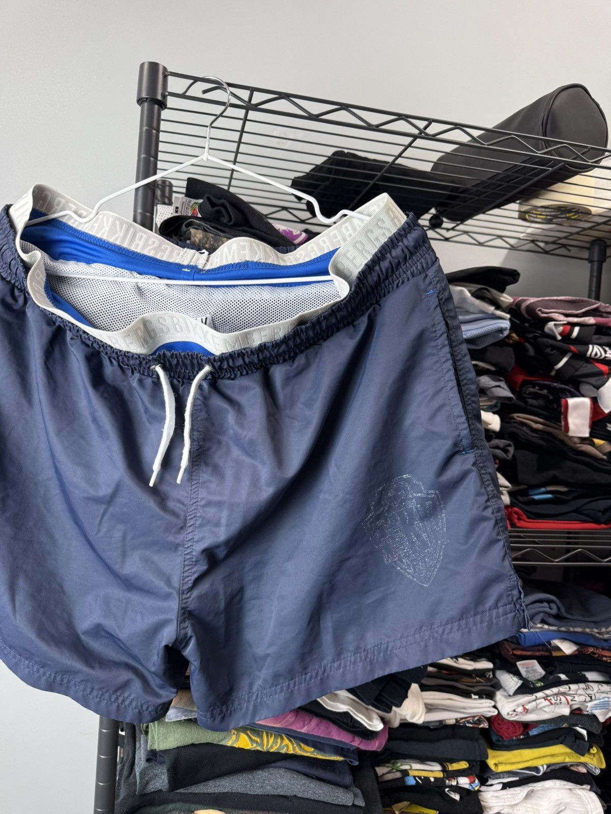 Dirk Bikkembergs Vintage Dirk Bikkembergs Swim Shorts Ysl DG Size US 36 / EU 52 - 4 Thumbnail