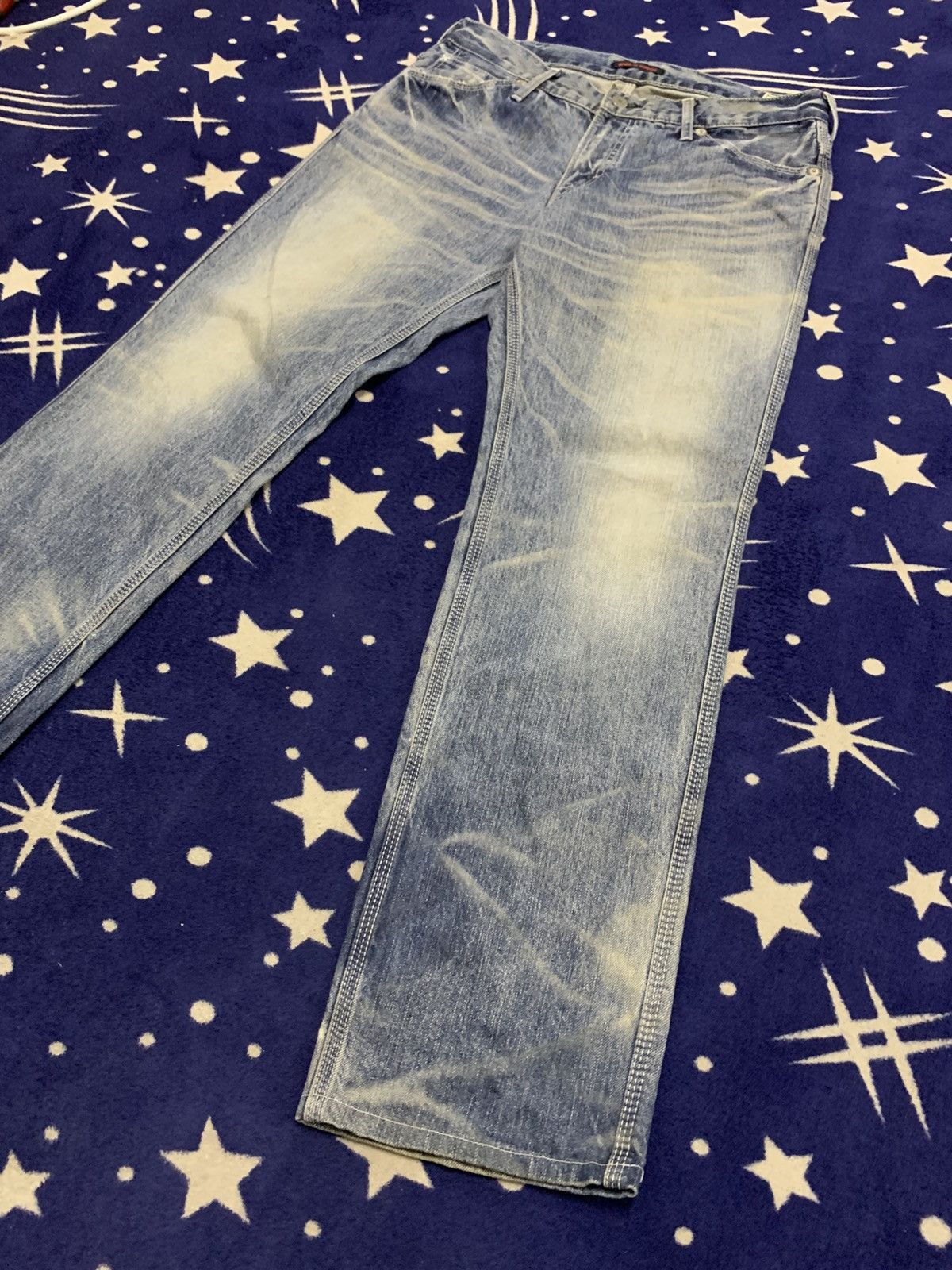 Japanese Brand Blue Way Garments Japan Vintage Denim Jeans Size US 33 - 3 Thumbnail