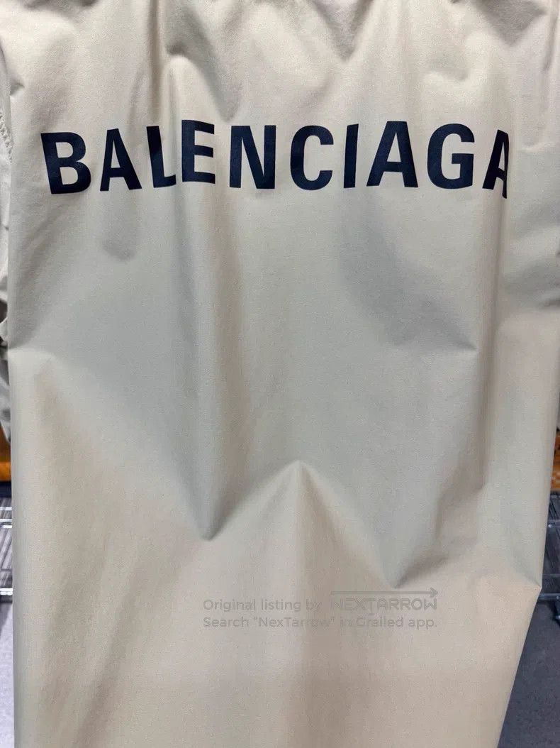 Balenciaga Balenciaga Khaki Windbreaker Jacket Size XS / US 0-2 / IT 36-38 - 5 Thumbnail