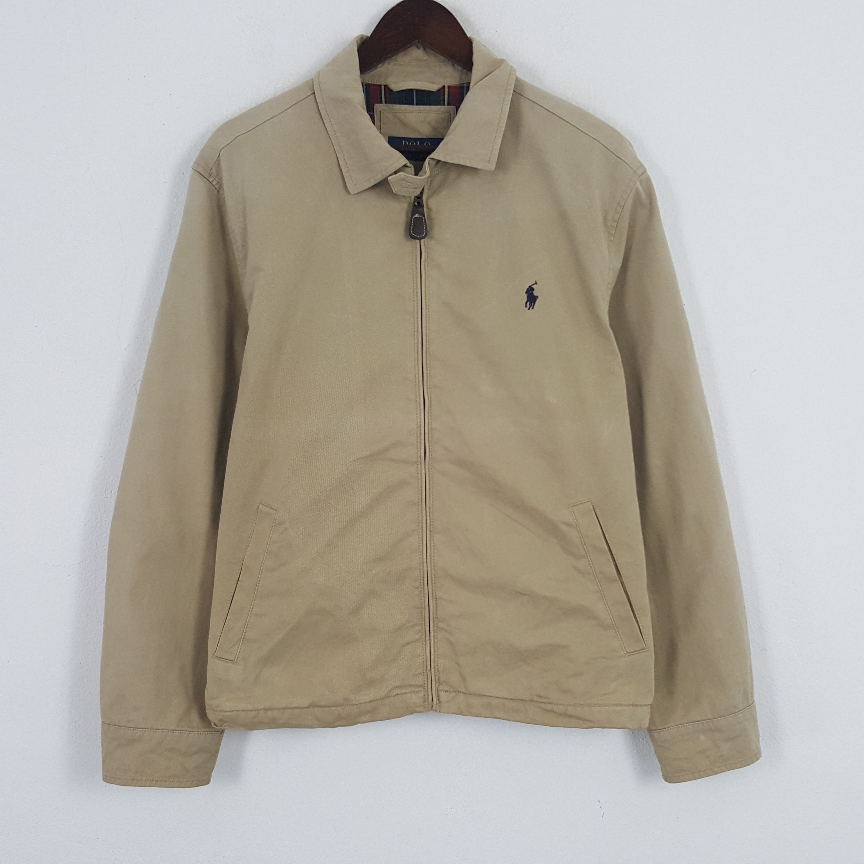 Polo Ralph Lauren × Vintage Vintage Polo Ralph Lauren Zipper Worker Jacket Size US L / EU 52-54 / 3 - 1 Thumbnail