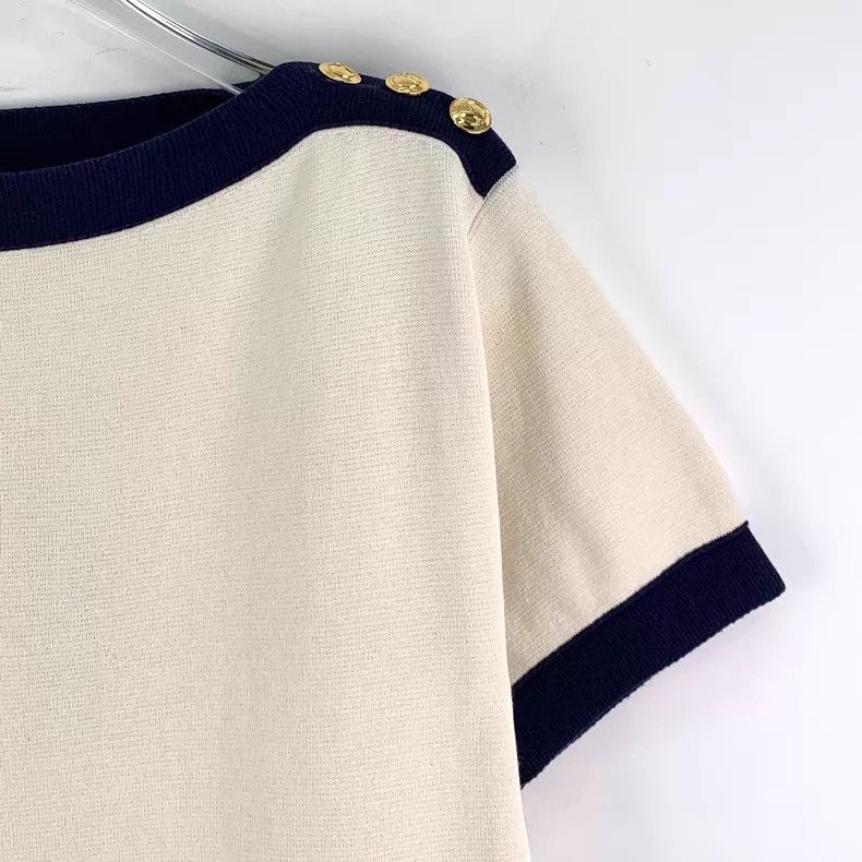 Gucci Gucci 23 colour-blocked double G logo embroidery cotton sh Size XS / US 0-2 / IT 36-38 - 3 Thumbnail