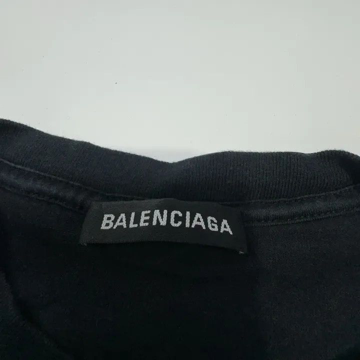 Balenciaga Balenciaga Balenciaga Black Short Sleeve TShirt -2507 Size US XS / EU 42 / 0 - 5 Thumbnail