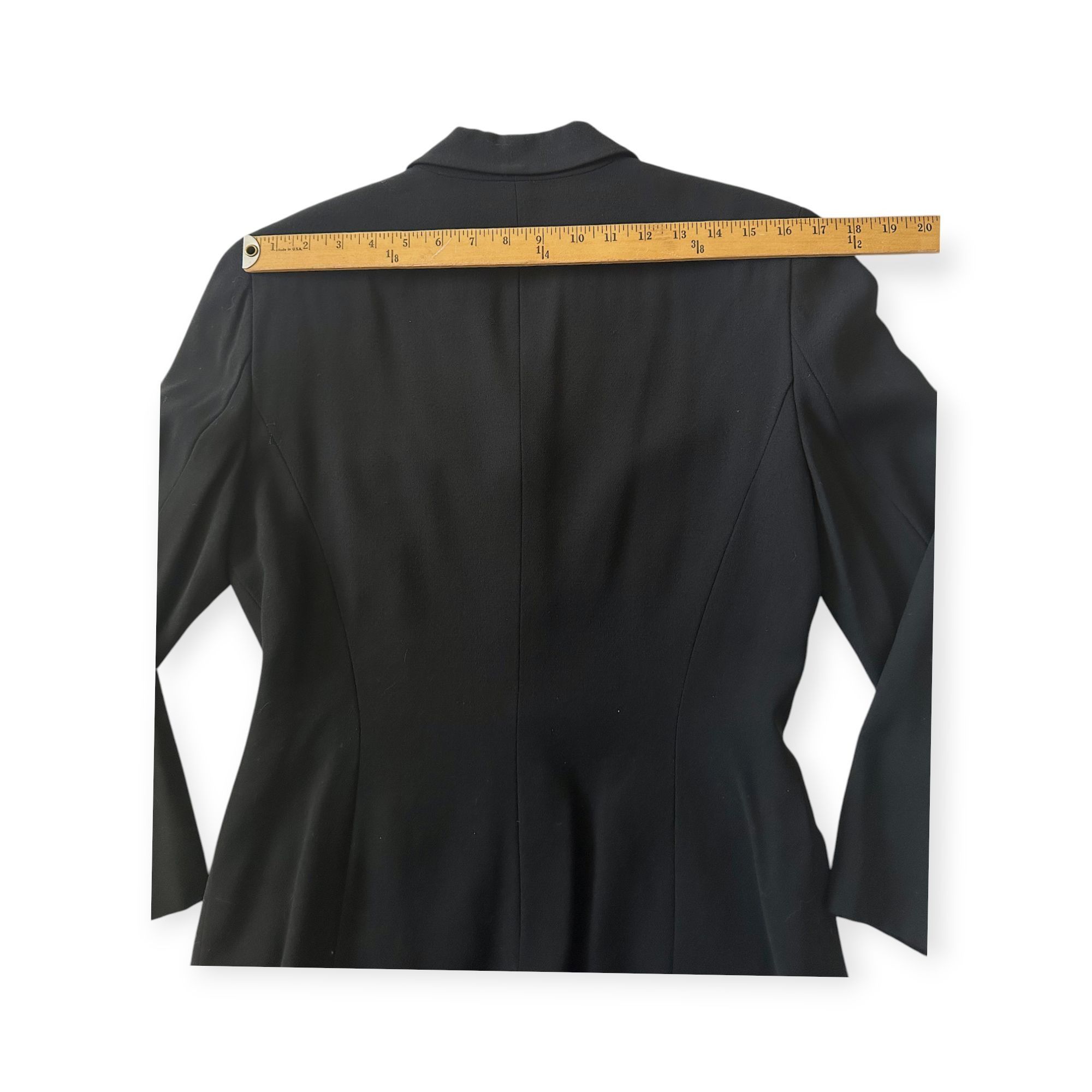 DKNY Vintage DKNY Black Wool Blazer Jacket , size 6, 90s Size M / US 6-8 / IT 42-44 - 13 Thumbnail