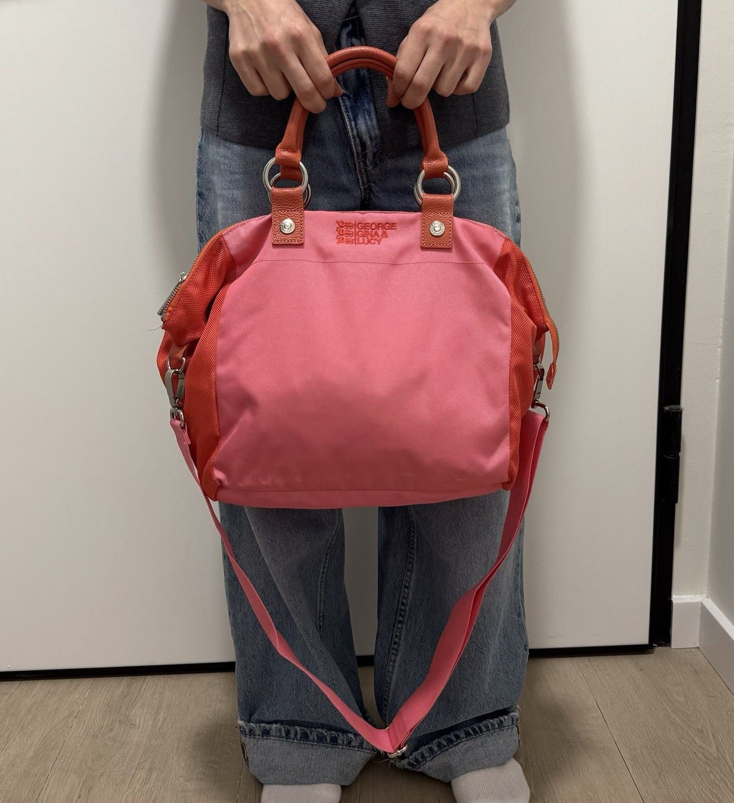 George Gina & Lucy DDP GGL George Gina & Lucy Pink Tomcat Tote Bag Size ONE SIZE - 2 Thumbnail