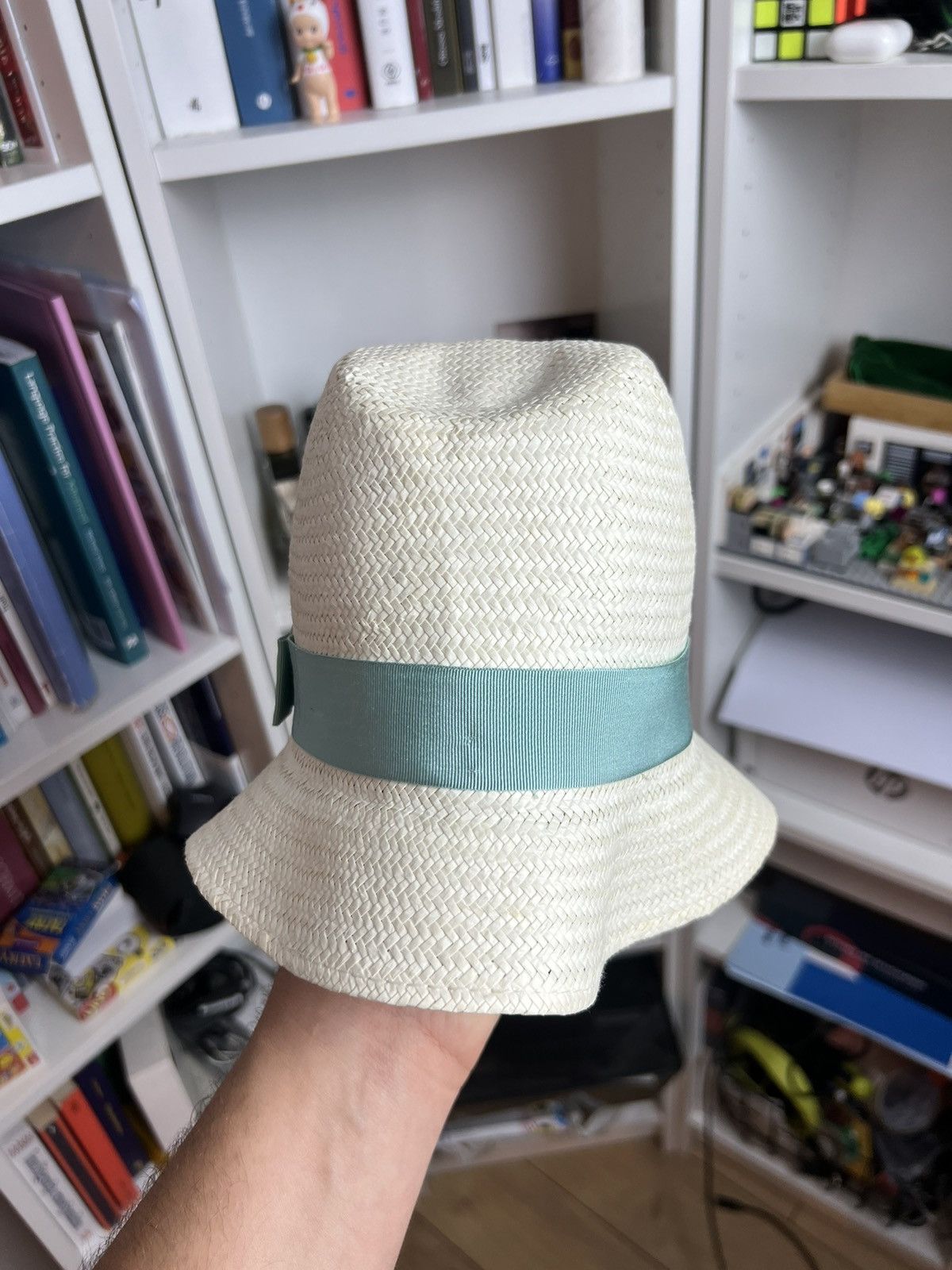 Designer × Gucci Gucci small logo bucket hat L 56cm designer luxury old money Size ONE SIZE - 4 Thumbnail