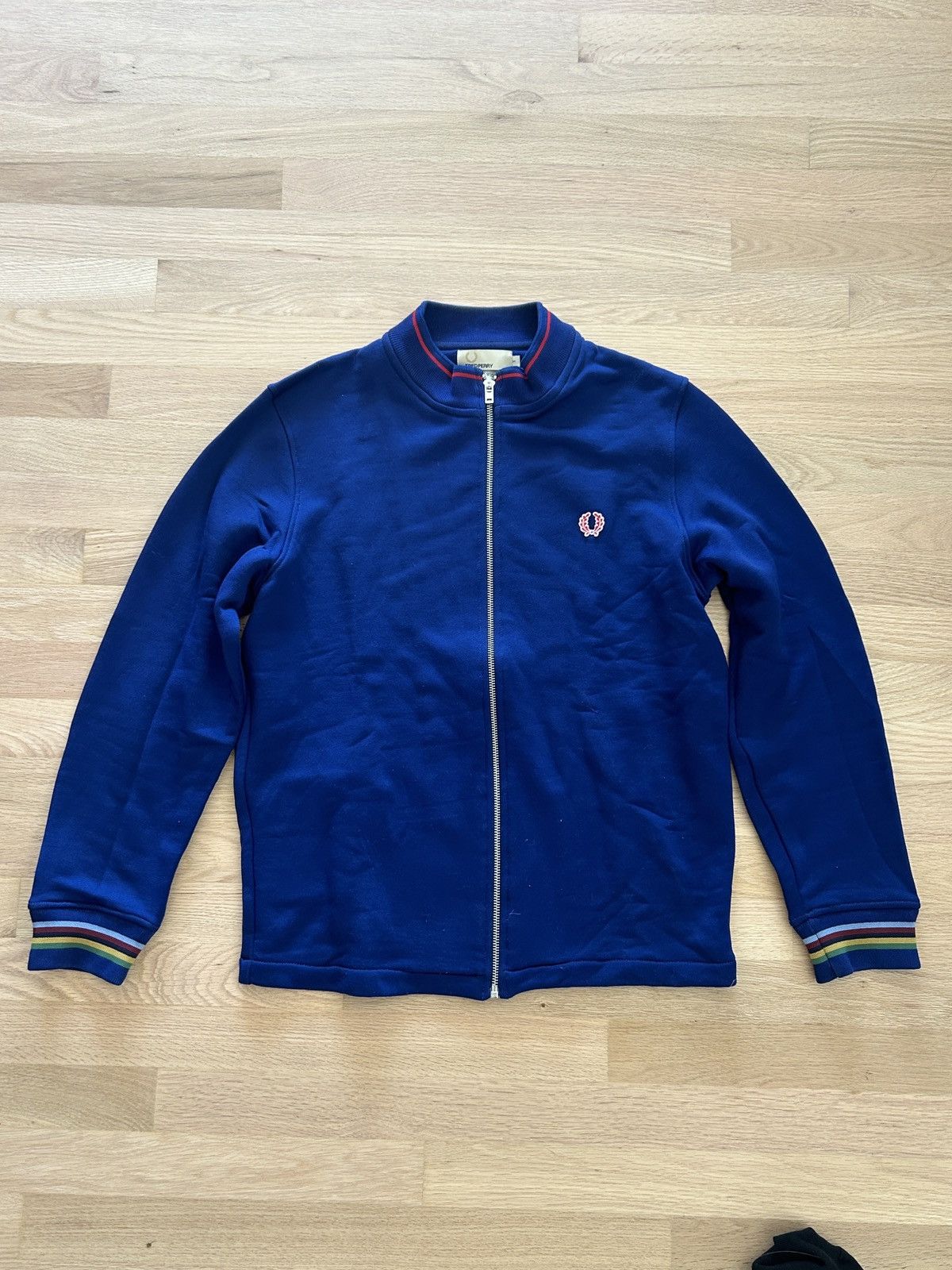 Fred Perry Fred Perry Bradley Wiggins Track Sweatshirt Size US M / EU 48-50 / 2 - 1 Thumbnail
