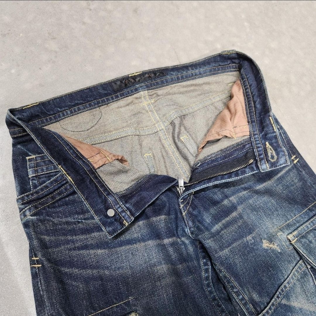 roarguns Roar Guns Cargo Jeans Size US 30 / EU 46 - 4 Thumbnail