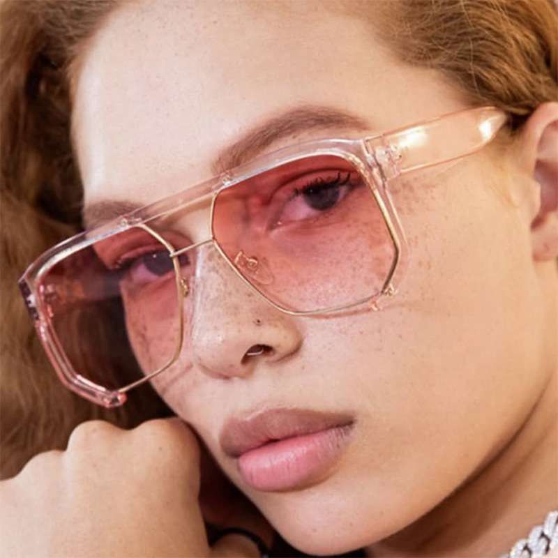 VIBE New Trend Street ins style custom avant-garde sunglasses Size ONE SIZE - 2 Thumbnail