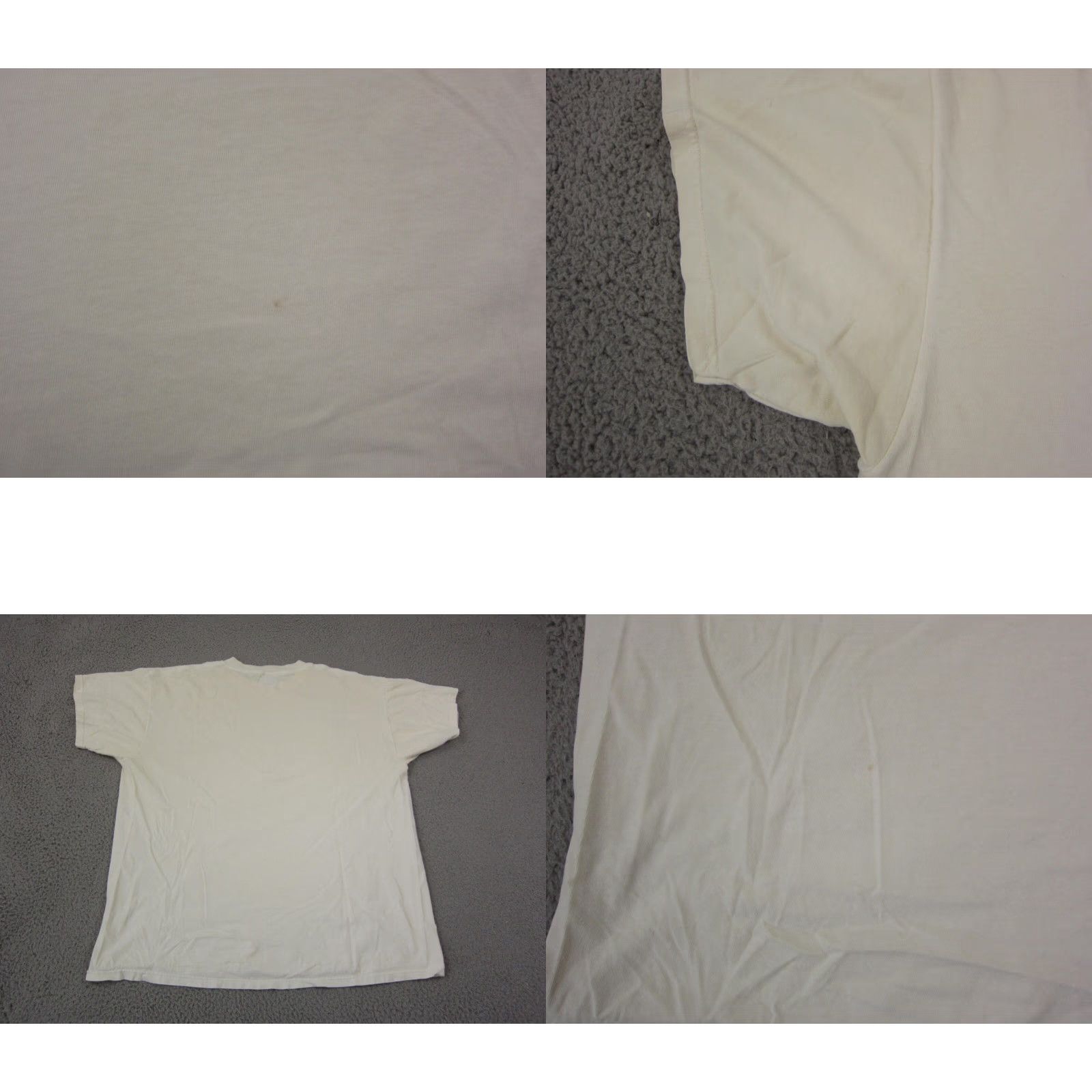 Delta VINTAGE Hooters Shirt Mens XL White Football Delta T-Shirt 90s Crew Neck Short Sleeve Jersey USA 90s Rose Size US XL / EU 56 / 4 - 8 Thumbnail