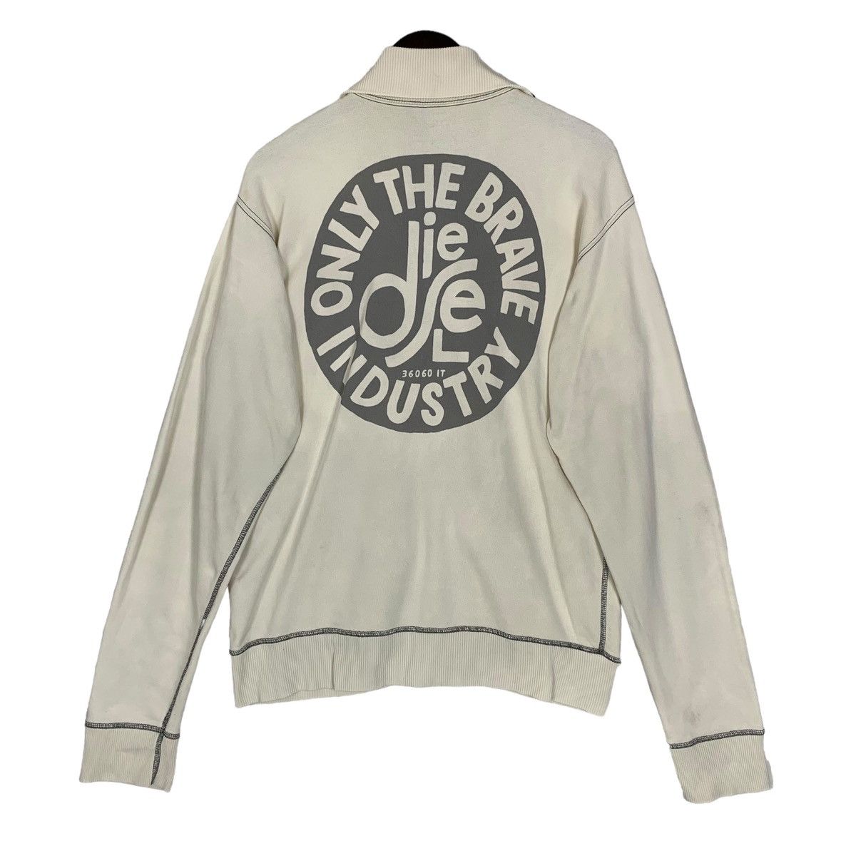 Designer × Diesel Vintage Diesel Big Logo Streetwear Outdoor Zipper Jacket Size US M / EU 48-50 / 2 - 6 Thumbnail