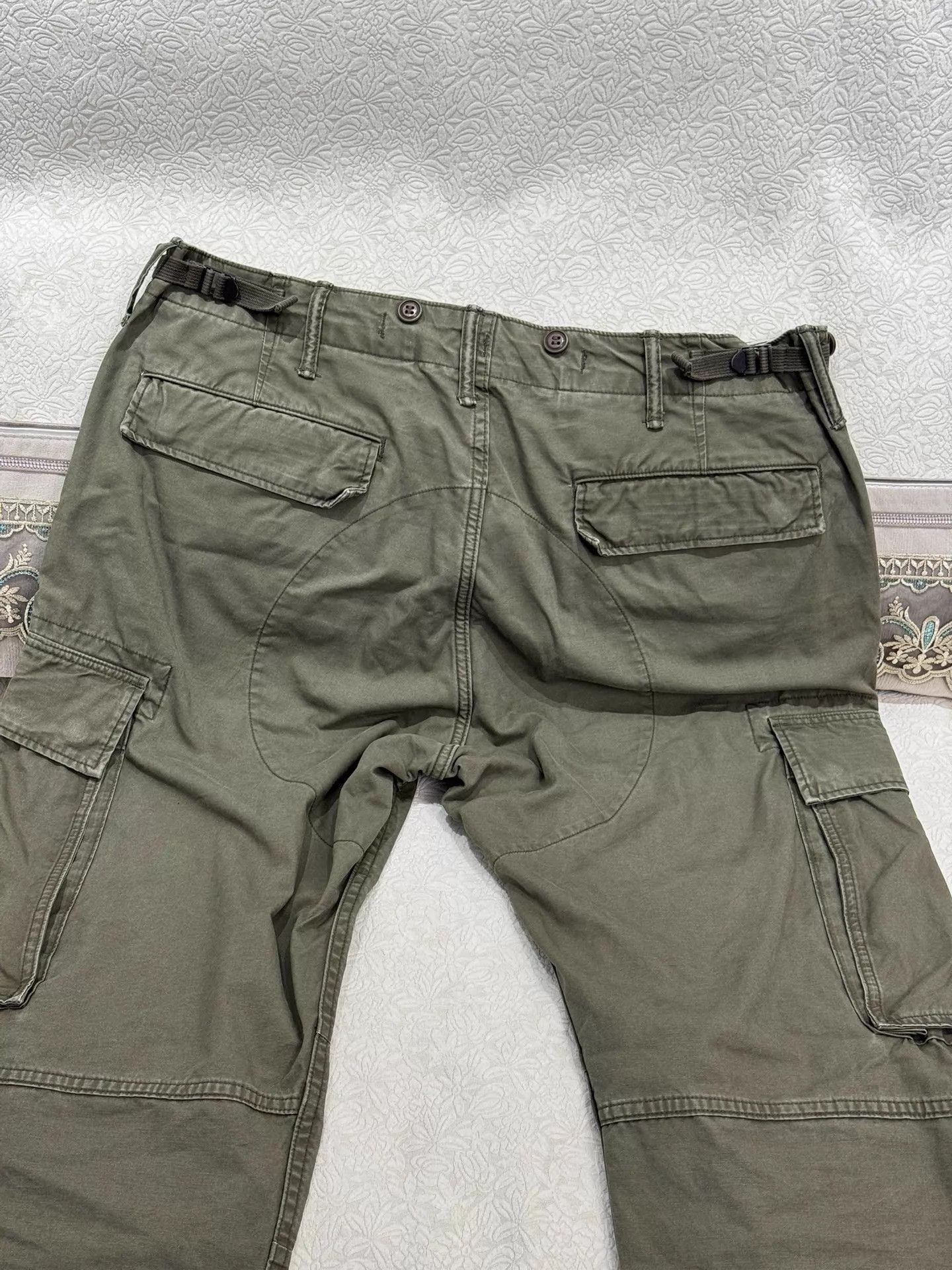 RRL Ralph Lauren DOUBLE RL SS22 Slim Work Pants Men's Green 34x32 Size US 34 / EU 50 - 7 Thumbnail