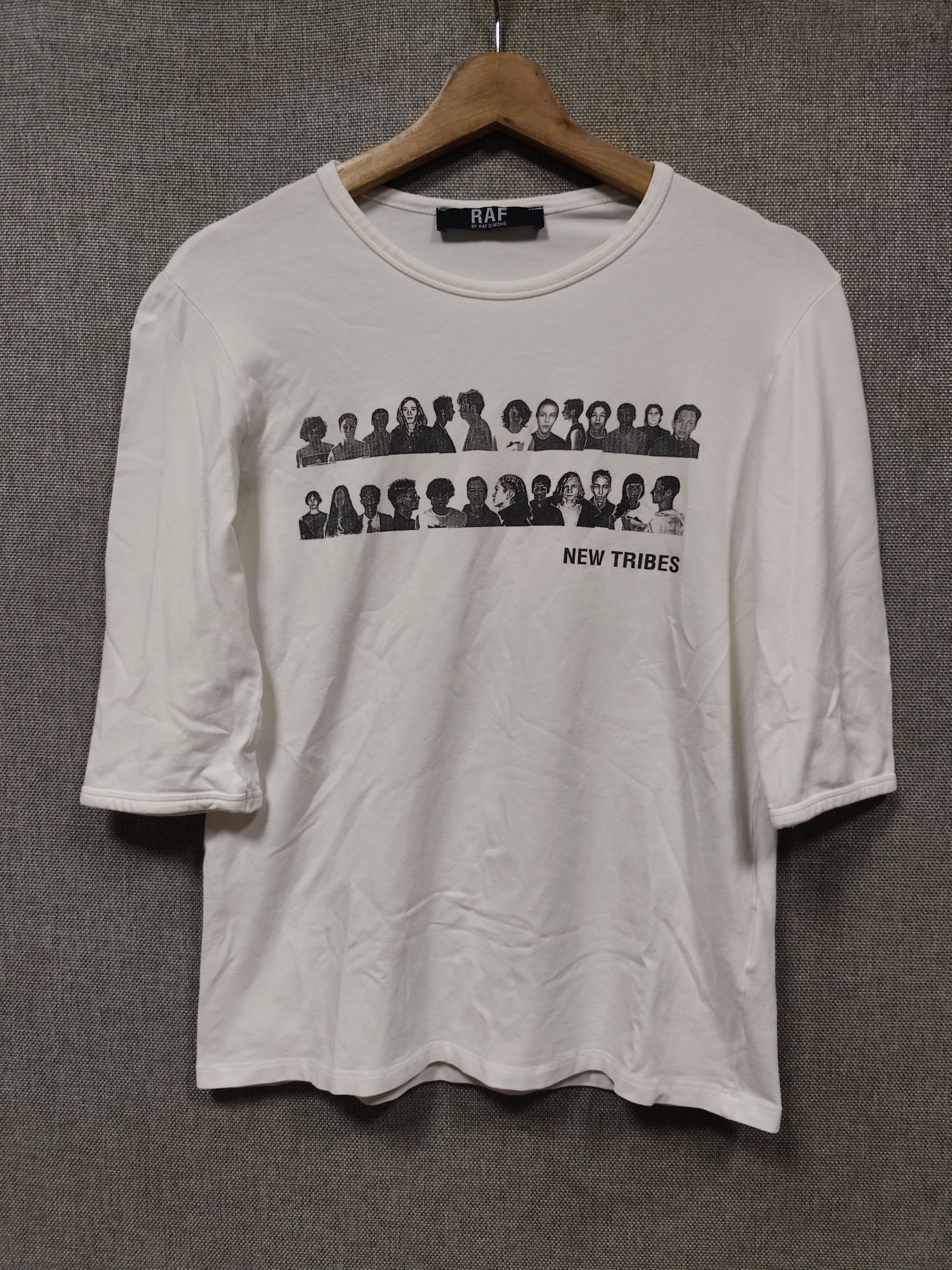Raf by Raf Simons SS06 RAF BY RAF SIMONS "New Tribes" 3/4 Sleeve Tee Size US S / EU 44-46 / 1 - 1 Thumbnail