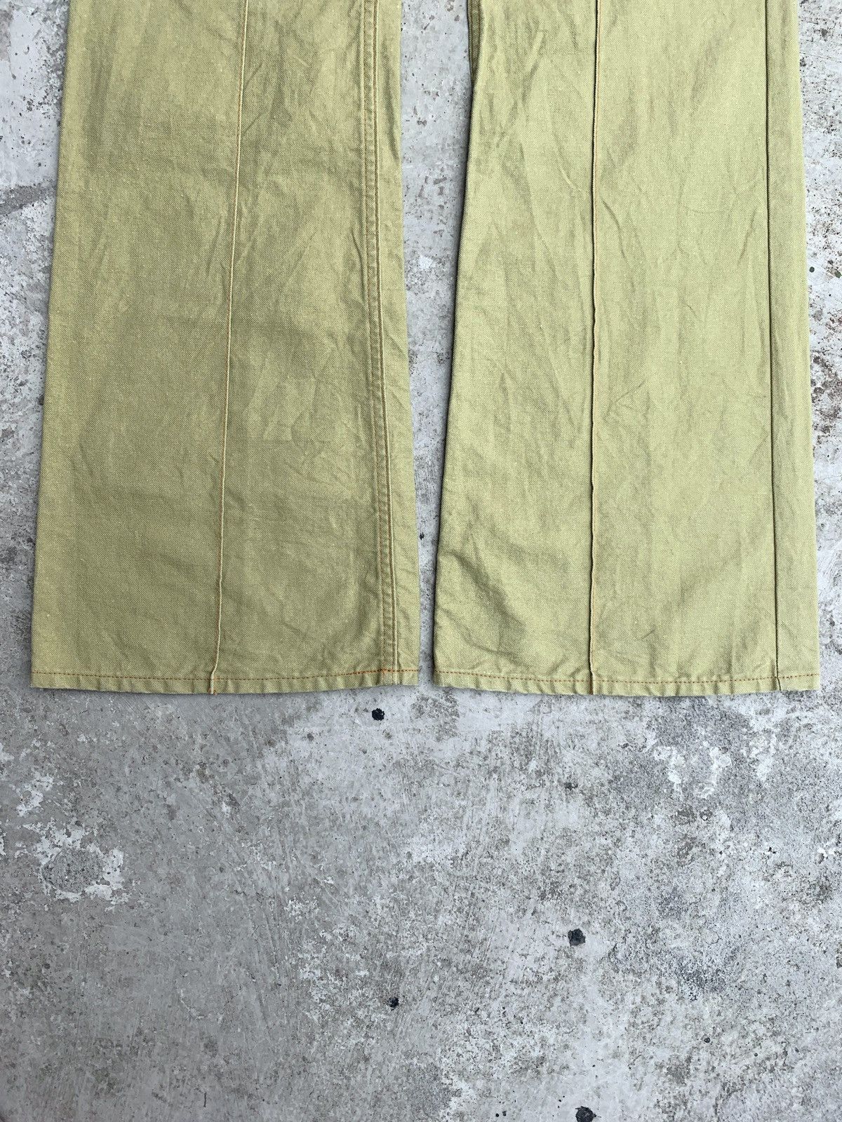 Kapital Flared Linen Blend Pants Size US 32 / EU 48 - 4 Thumbnail