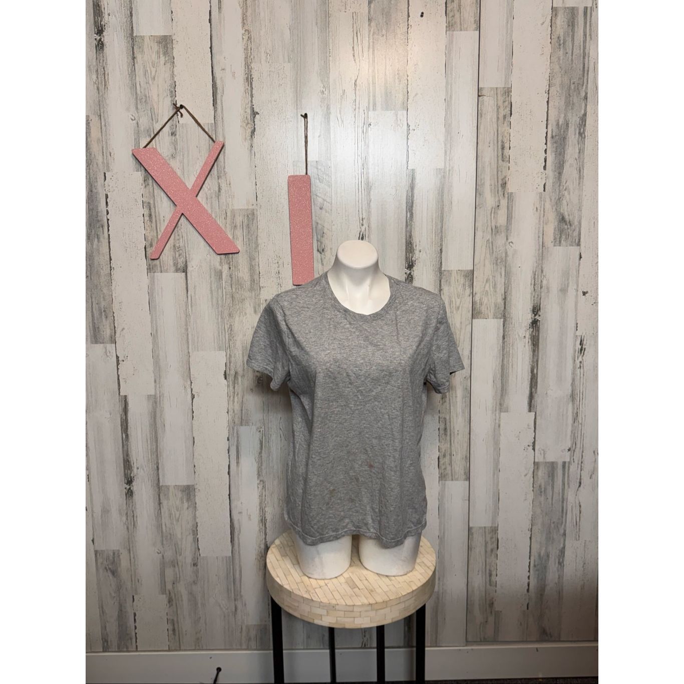 Other Cool Gray Short Sleeve Crewneck T-Shirt XL | Soft Cotton Ble Size XL / US 12-14 / IT 48-50 - 1 Thumbnail