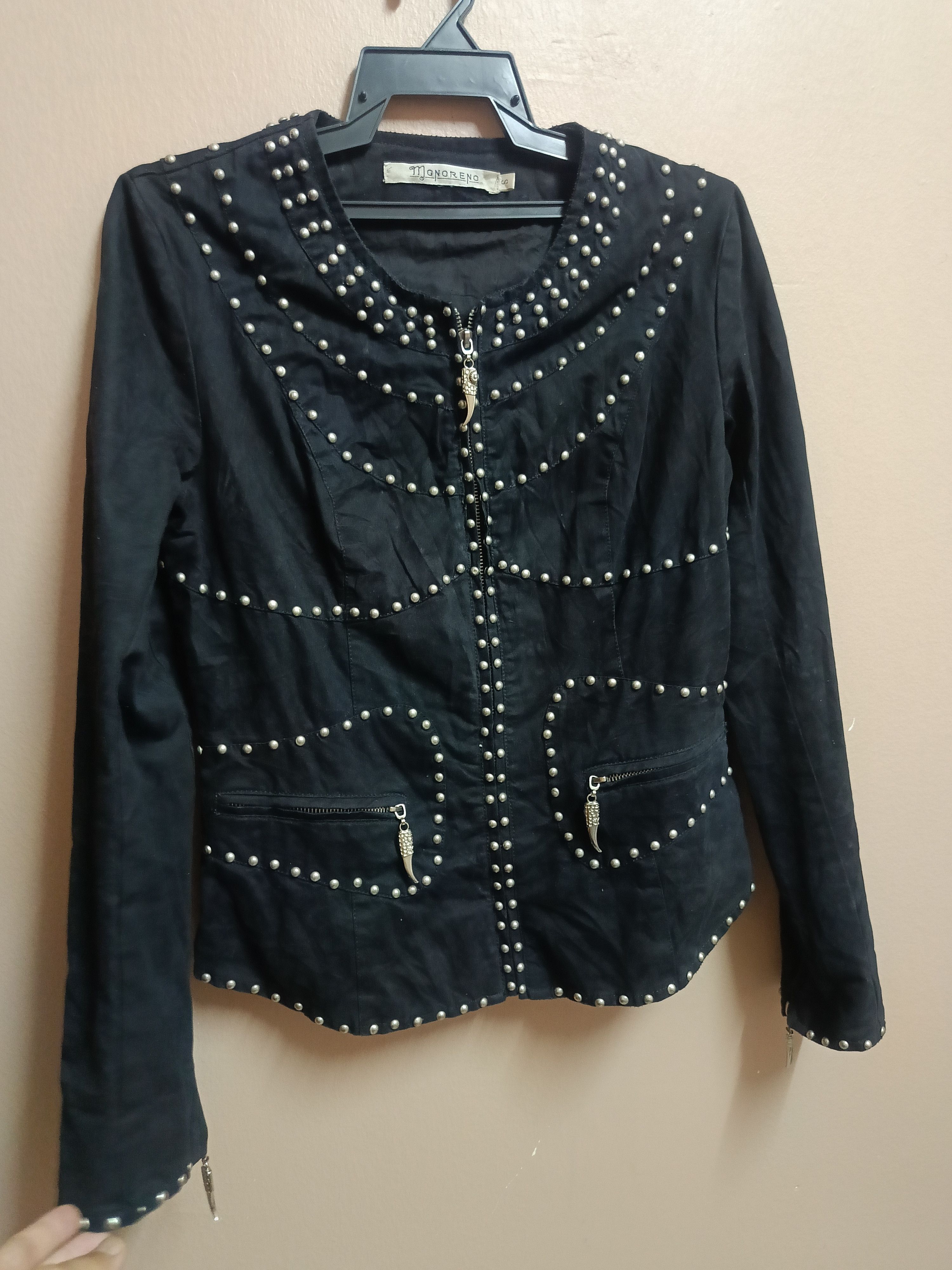 Japanese Brand × KMRii × Le Grande Bleu (L.G.B.) Punk Studded Monoreno Jacket Size US S / EU 44-46 / 1 - 5 Thumbnail