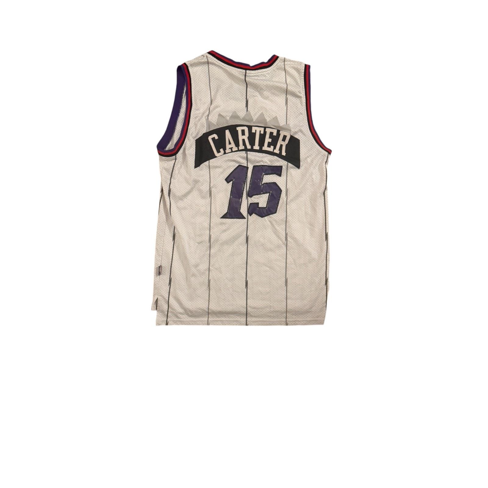 Nike Toronto Raptors Vince Carter # 15 Jersey Mens Large White Size US L / EU 52-54 / 3 - 4 Thumbnail
