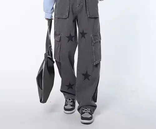 Jean × Vintage Y2k Baggy Denim Size US 32 / EU 48 - 3 Thumbnail