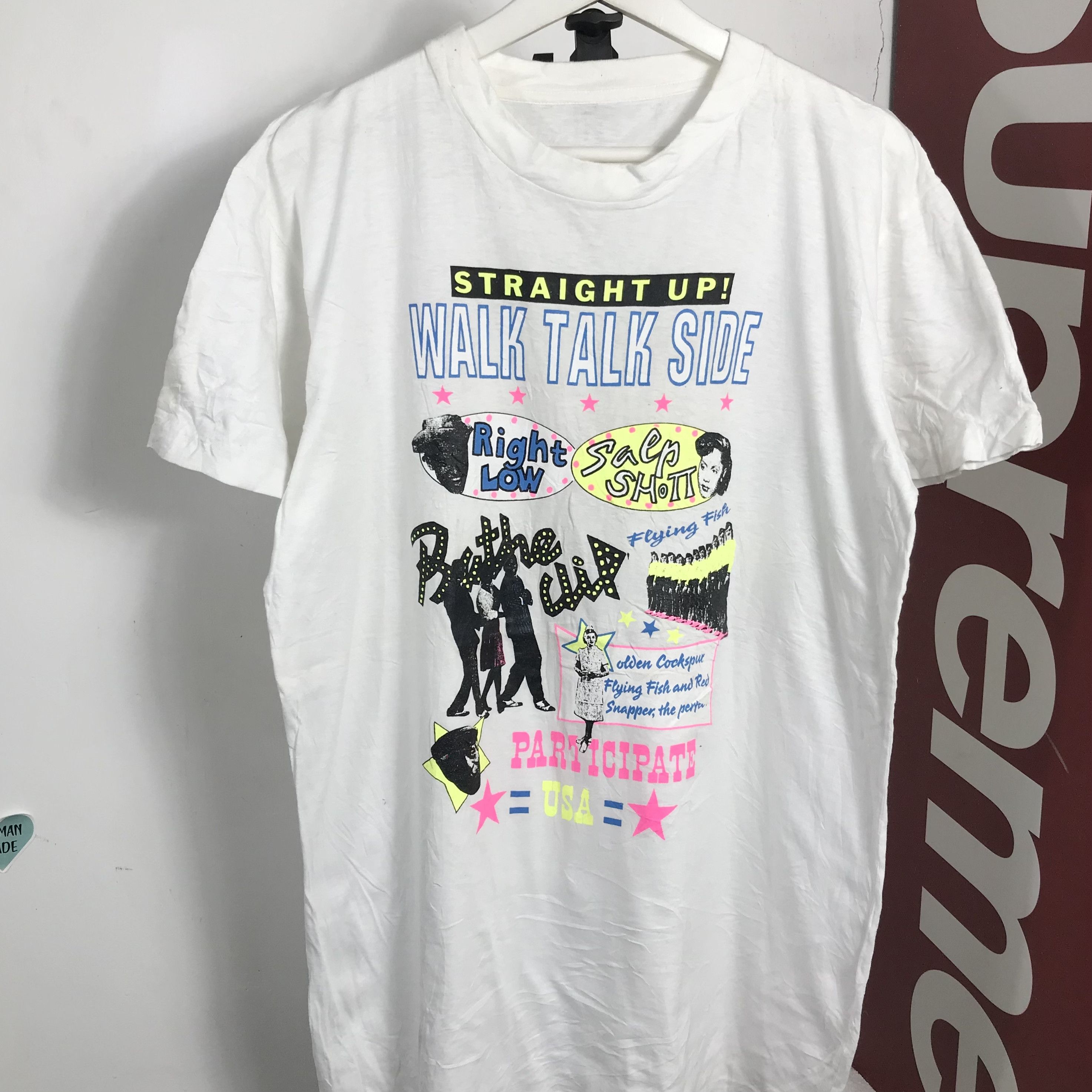 Vintage 90s walk talk side black monarch talk dance show comedy Size US L / EU 52-54 / 3 - 2 Thumbnail