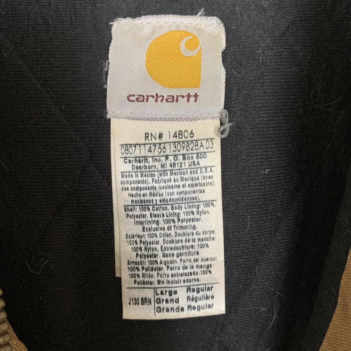 Carhartt Vintage Carhatt Active Jacket Size US L / EU 52-54 / 3 - 16 Thumbnail