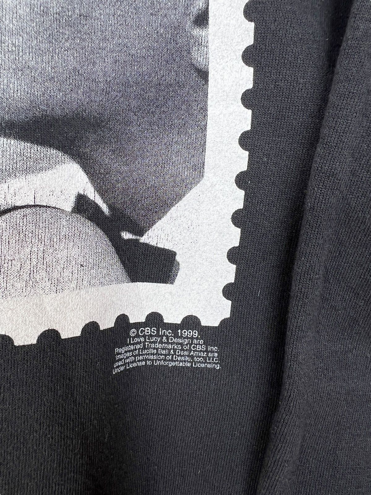Vintage Vintage I Love Lucy Movie Drama Black Sweatshirt Size US S / EU 44-46 / 1 - 4 Thumbnail