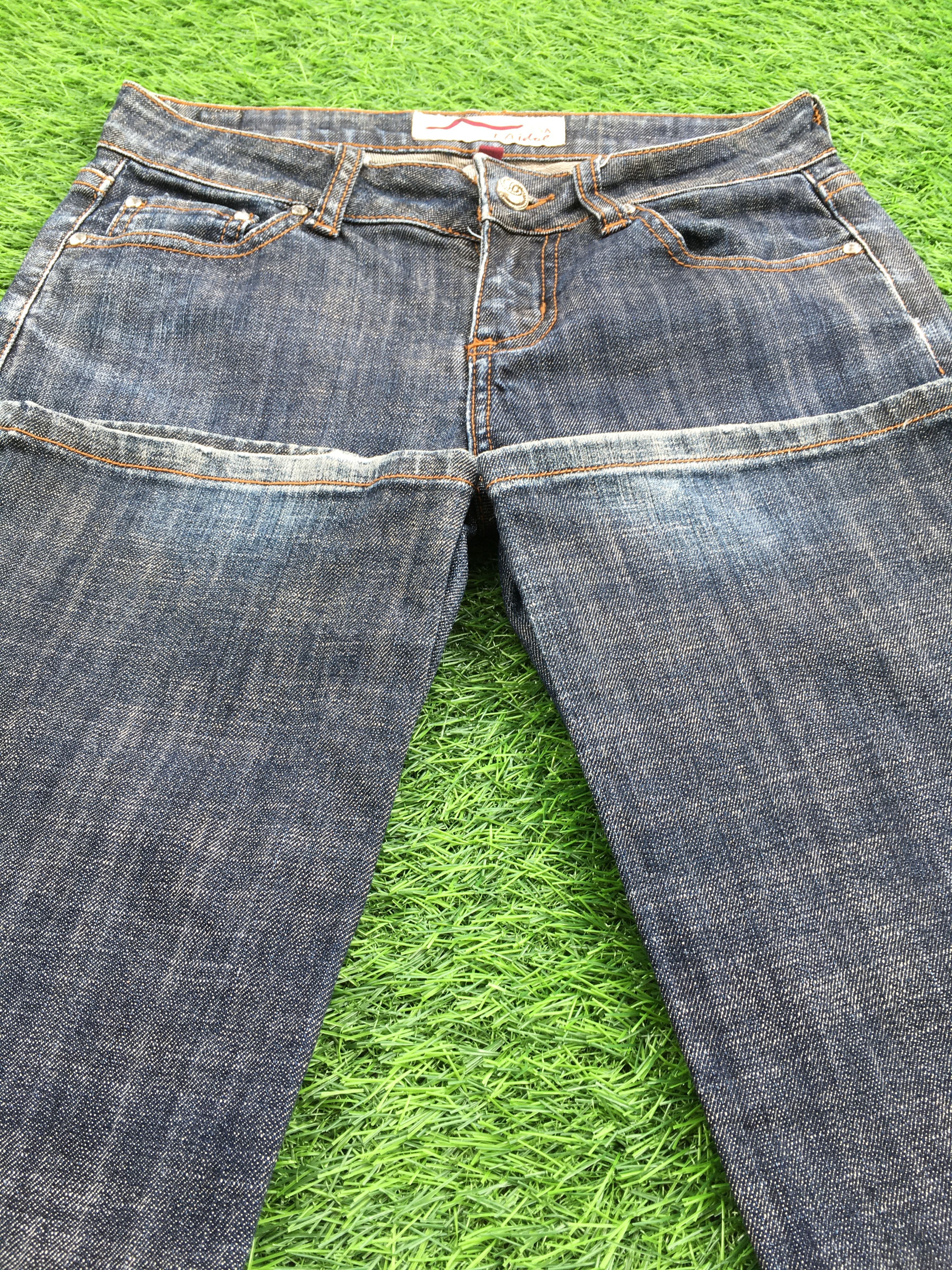 Designer Y2K LA Idol USA Low Rise Distressed Bootcut Jeans D-1174 Size 26" / US 2 / IT 38 - 5 Thumbnail