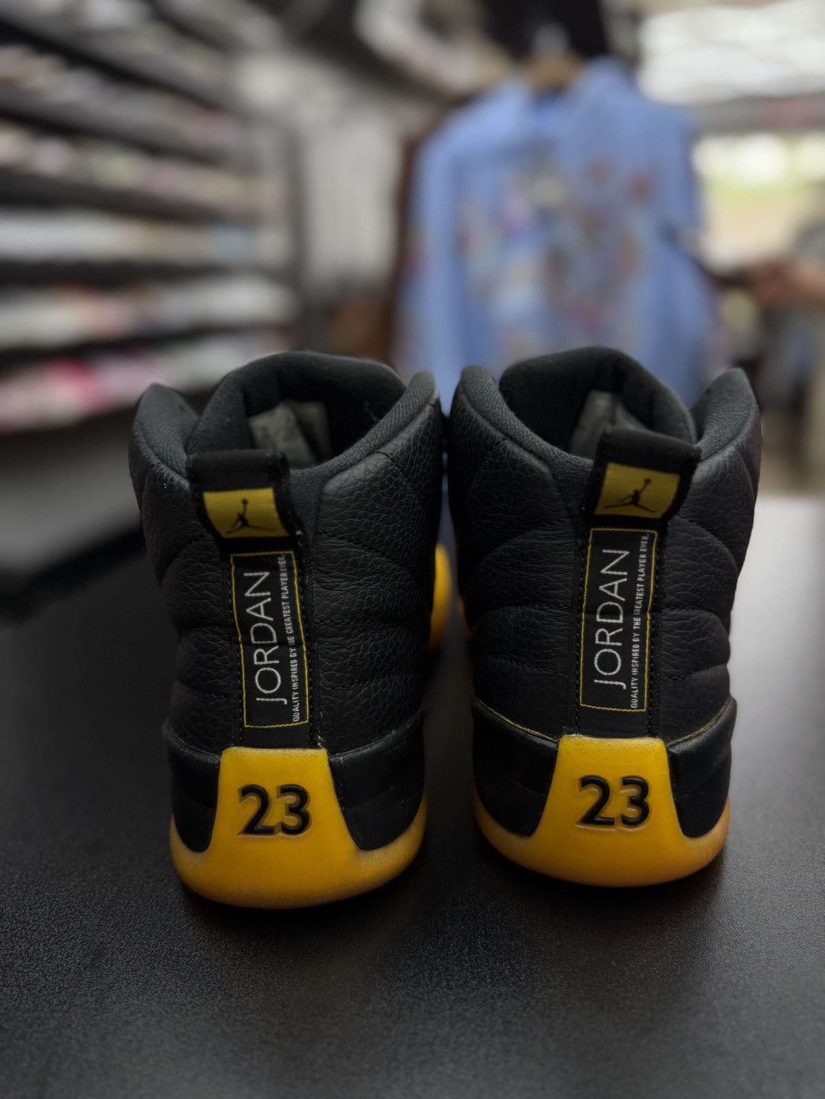 Jordan Brand × Nike Jordan 12 University Gold Size 10 Pre Owned 🧼 Size US 10 / EU 43 - 12 Thumbnail