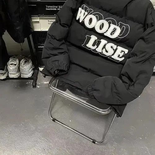 Japanese Brand Street lettering blur printed winter thick coat Size US M / EU 48-50 / 2 - 2 Thumbnail
