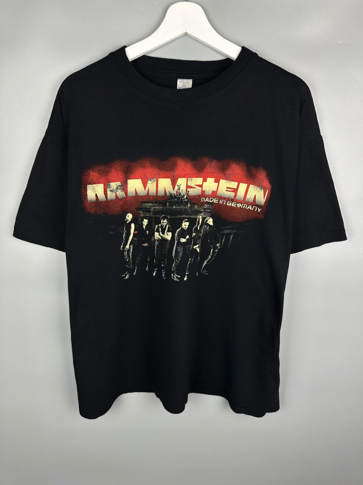 Band Tees Rammstein Made In Germany Graphic Metal Rock T Shirt Tee Size US XL / EU 56 / 4 - 1 Thumbnail