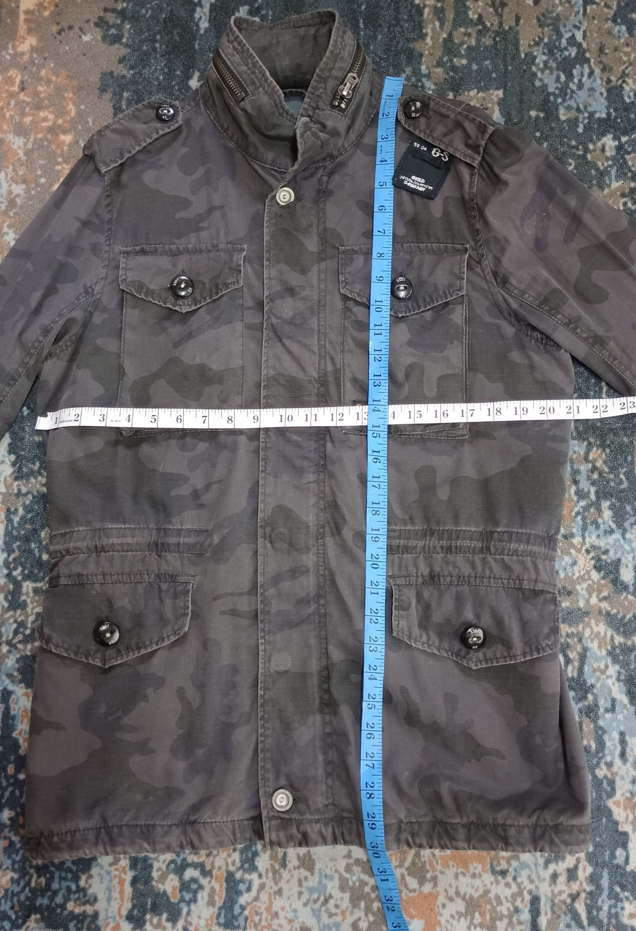 G-Star G Star Raw Denim Military Tactical Jacket Size US L / EU 52-54 / 3 - 21 Thumbnail