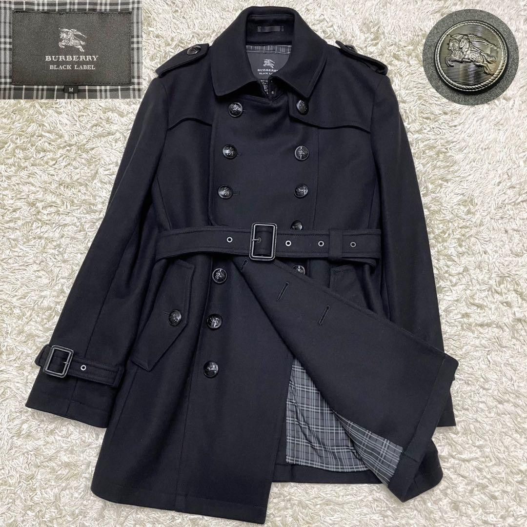 Yohji Yamamoto Wool Napoleon P Coat（BURBERRY BLACK LABEL cashmere 