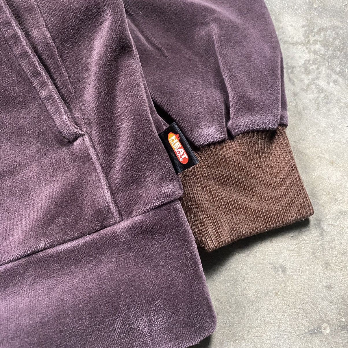 Japanese Brand × Vintage y2k Yonex Japan Velvet Zip Up Sweater Jacket Size S / US 4 / IT 40 - 3 Thumbnail
