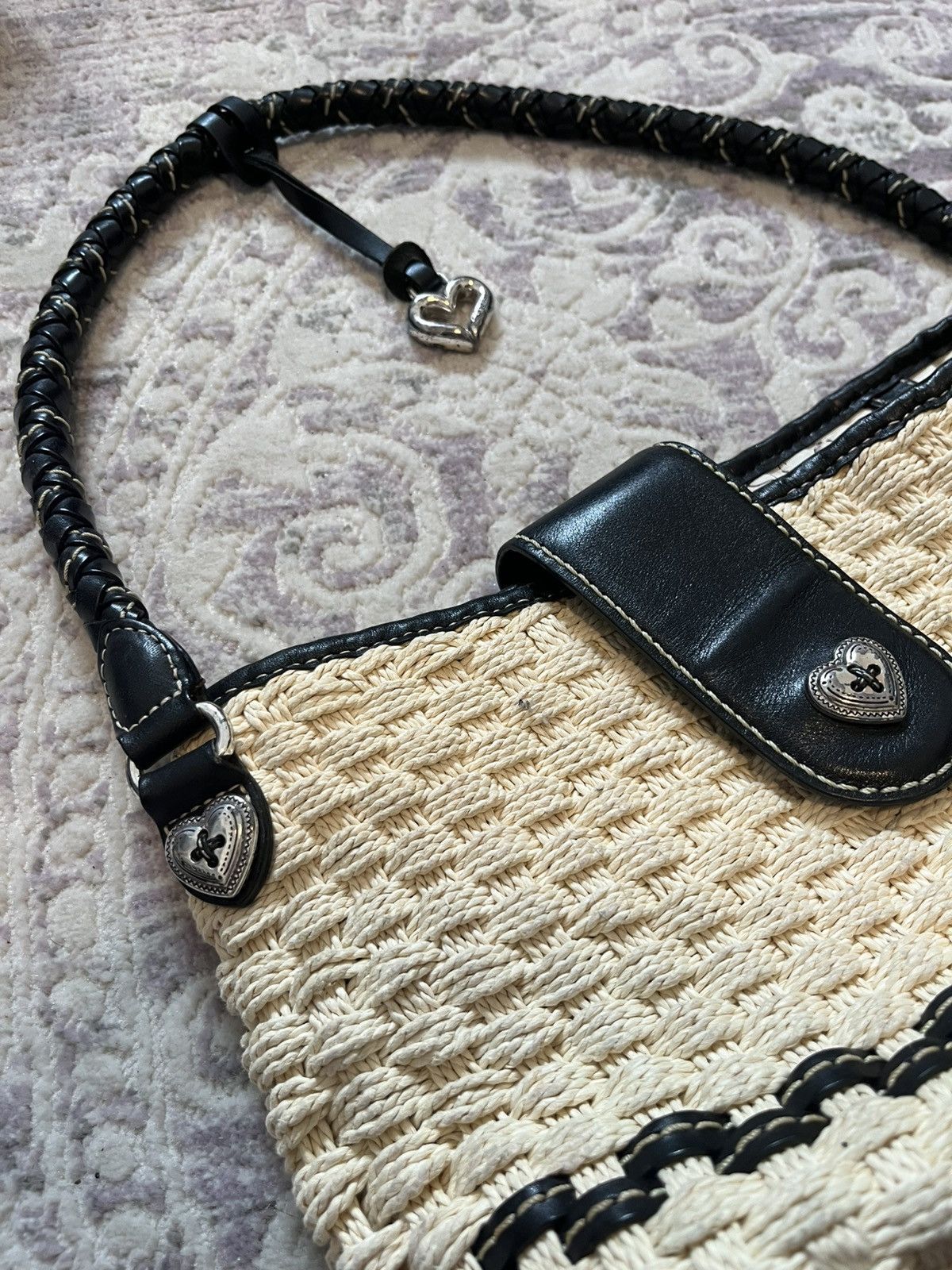 Brighton Cute Wicker Shoulder Bag Size ONE SIZE - 2 Thumbnail