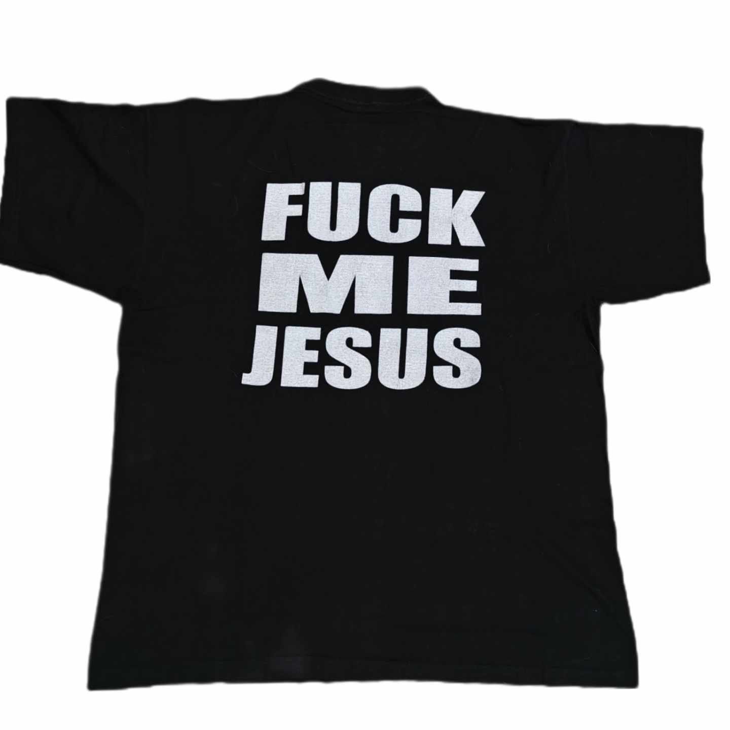 Band Tees × Vintage MARDUK 1995 Vintage t-Shirt XL - Fuck Me Jesus - Black Metal Size US XL / EU 56 / 4 - 6 Thumbnail