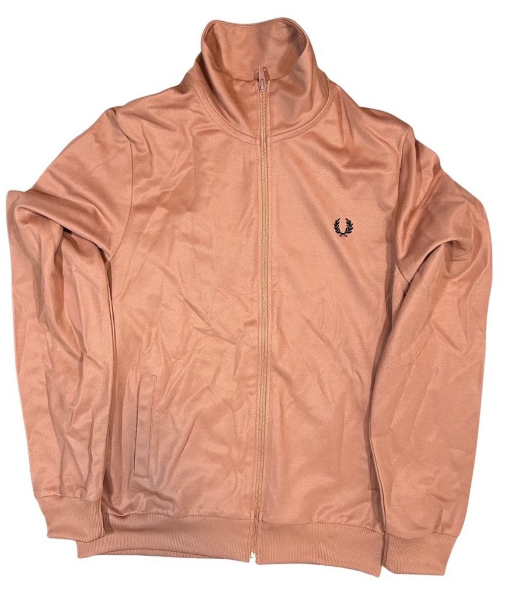 Fred Perry Fred Perry Light Rust Red/Orange Full-Zip Track Jacket Size US M / EU 48-50 / 2 - 1 Thumbnail