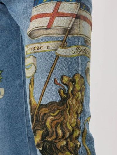 Dolce & Gabbana o1y0125 Logo Jeans in Blue Size US 34 / EU 50 - 5 Thumbnail
