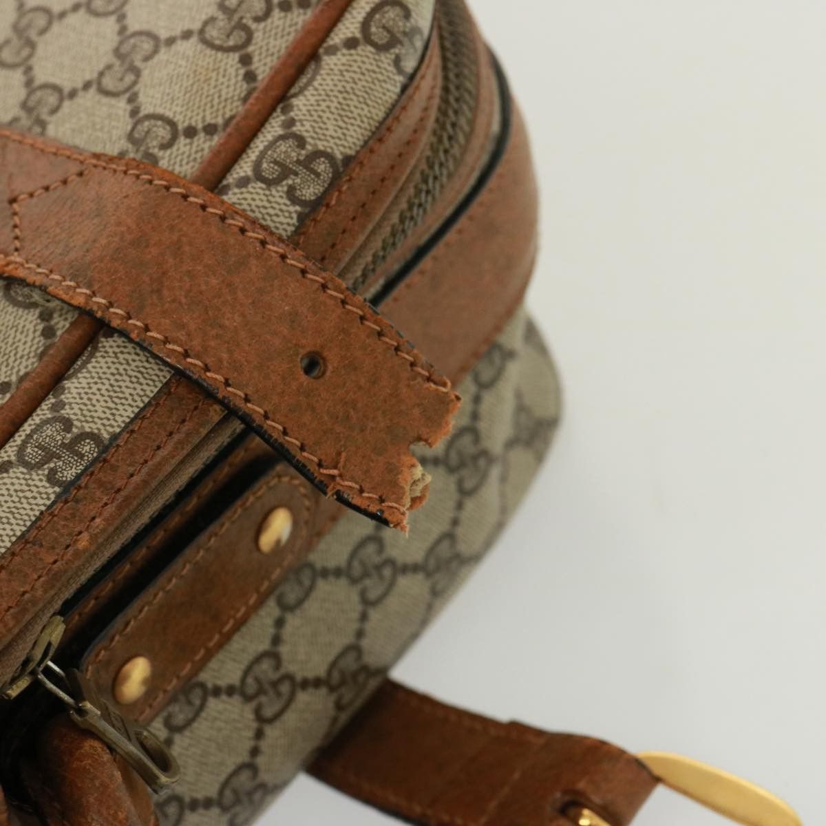 Gucci GUCCI GG Supreme Boston Bag Pvc Beige Size ONE SIZE - 7 Thumbnail