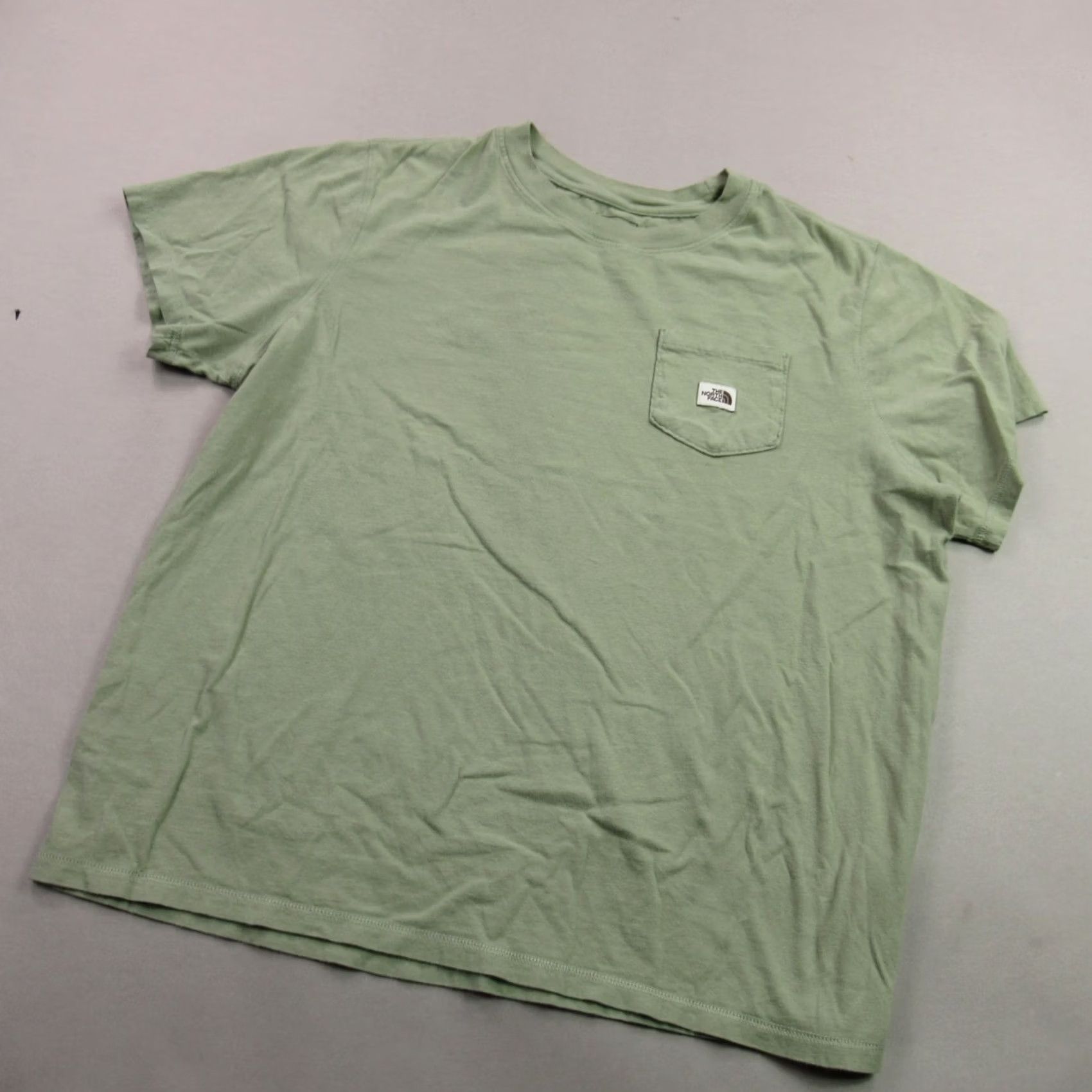 The North Face North Face Shirt Womens 2XL Short Sleeve Lightweight Crew Neck Green Pocket Size XXL / US 16-18 / IT 52-54 - 2 Thumbnail