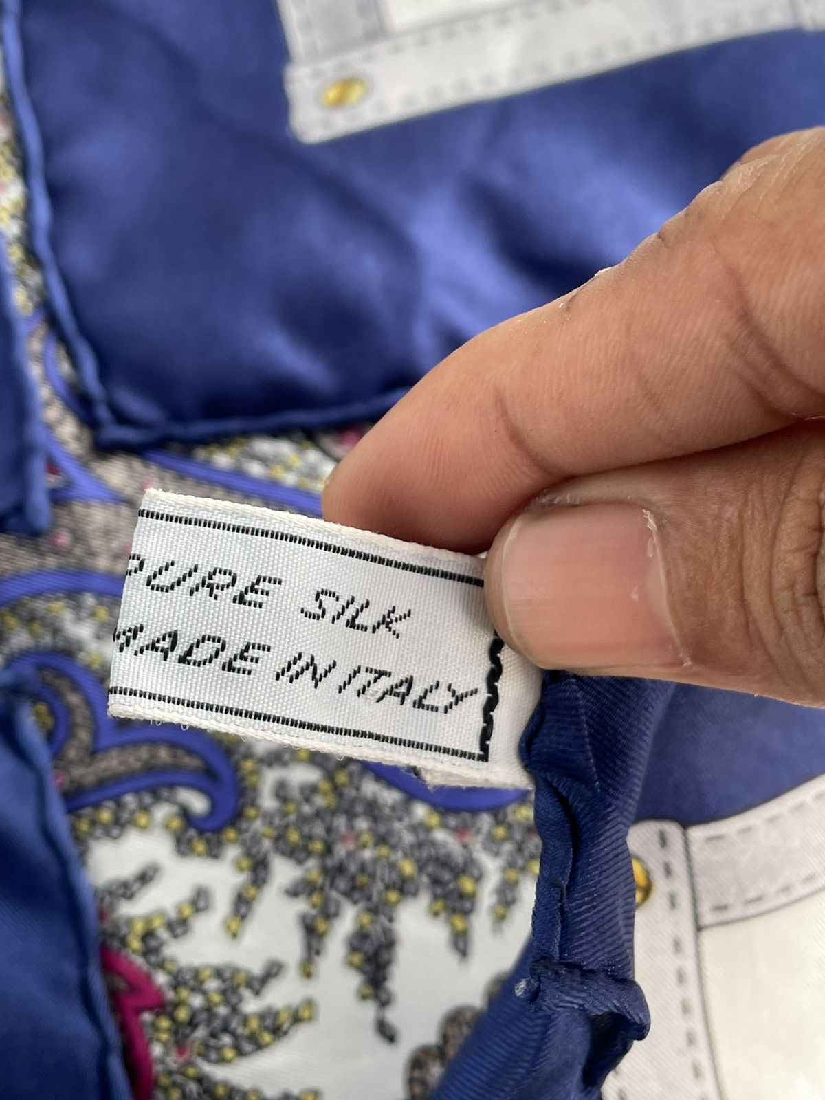 Celine Authentic "Céline" | Scarf Size ONE SIZE - 6 Thumbnail