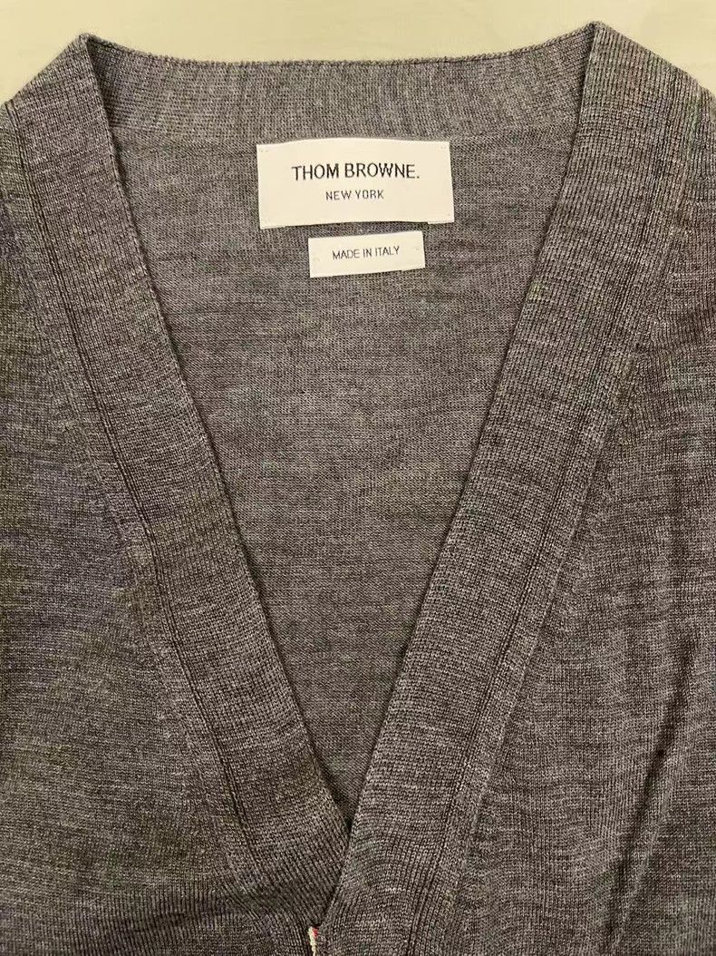 Thom Browne Thom Browne a cardigan sweater Size US L / EU 52-54 / 3 - 2 Thumbnail