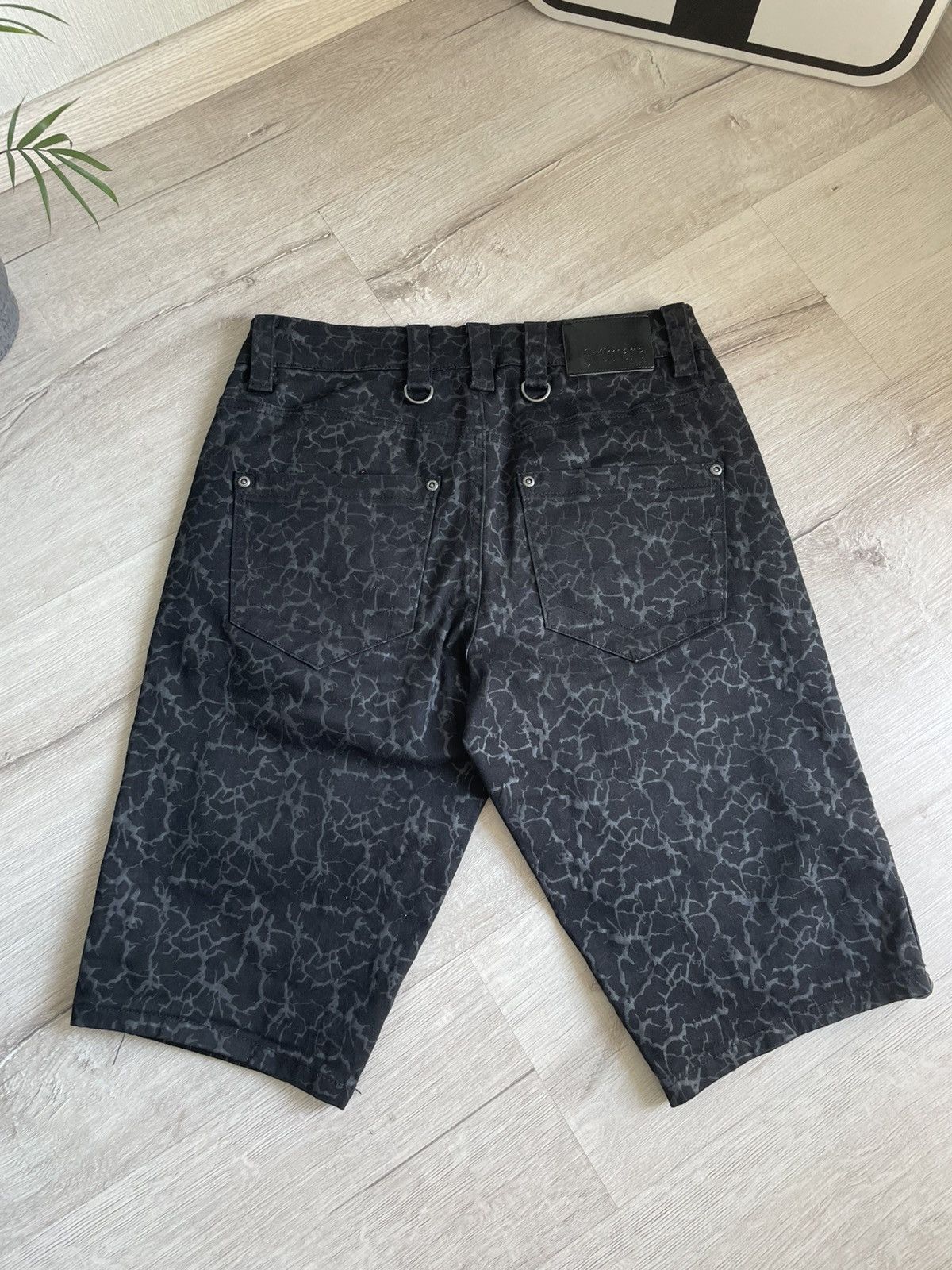 Seditionaries Rare Gothicana Punk Shorts Full print with zippers Abstract Size US 30 / EU 46 - 9 Thumbnail