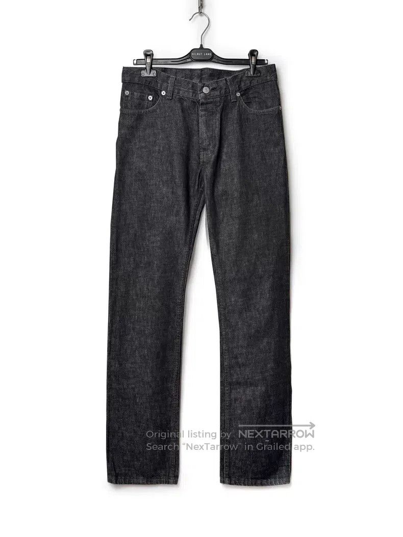 Helmut Lang Helmut Lang Green Stripe Raw Denim Size US 32 / EU 48 - 1 Thumbnail